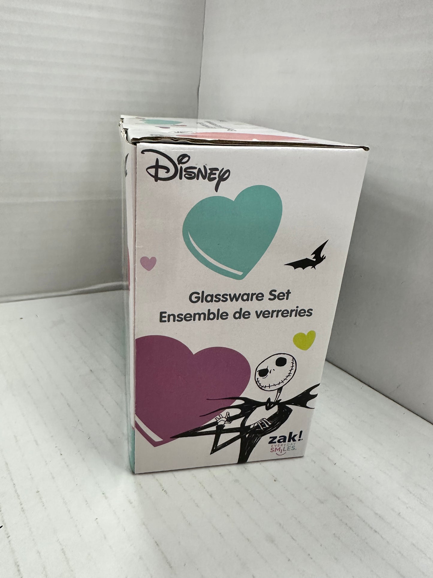 Zak Designs Nightmare before Christmas 2Pk Glass