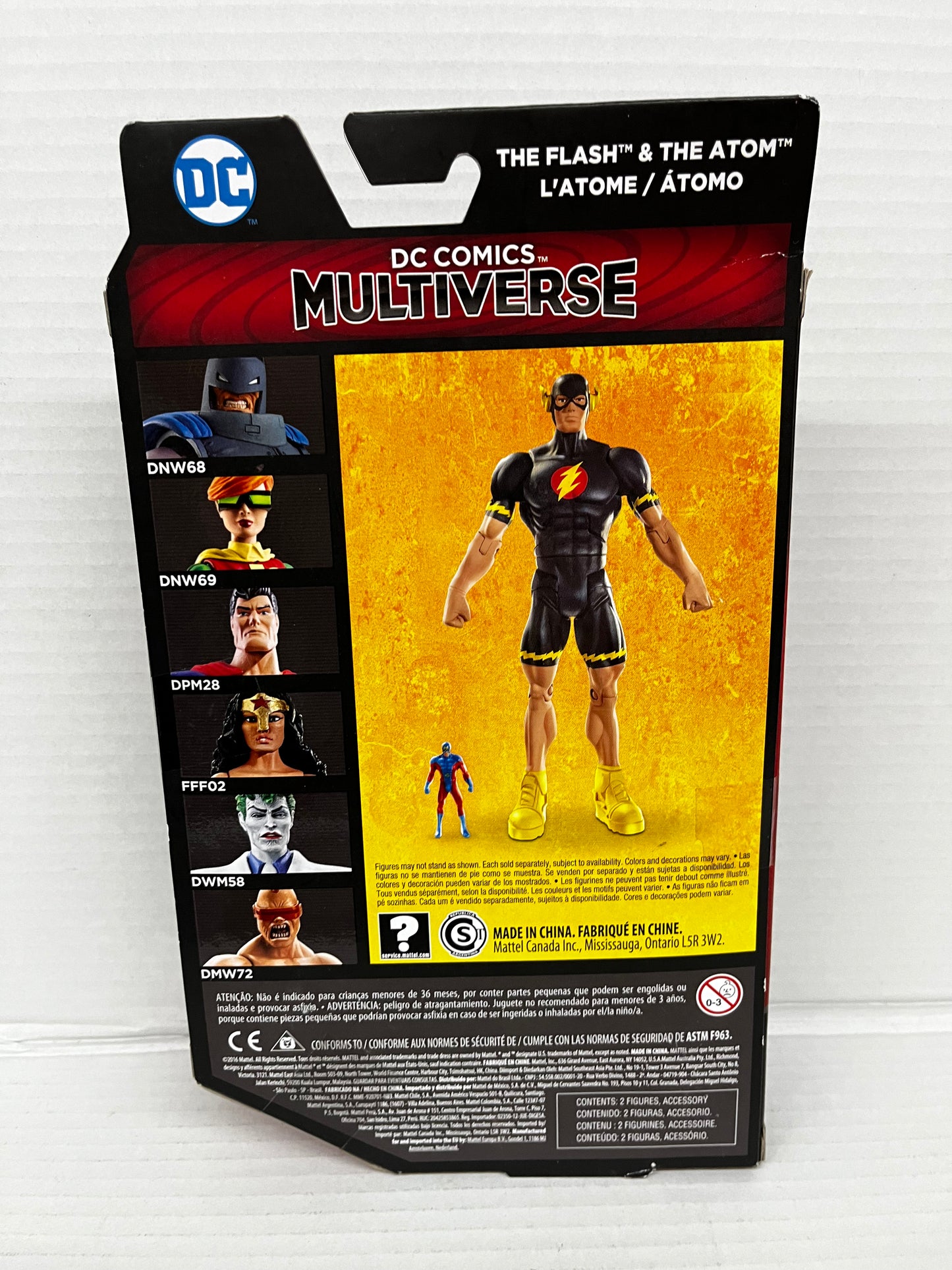DC Comics Multiverse THE FLASH & ATOM: The Dark Knight Returns 30th Mattel