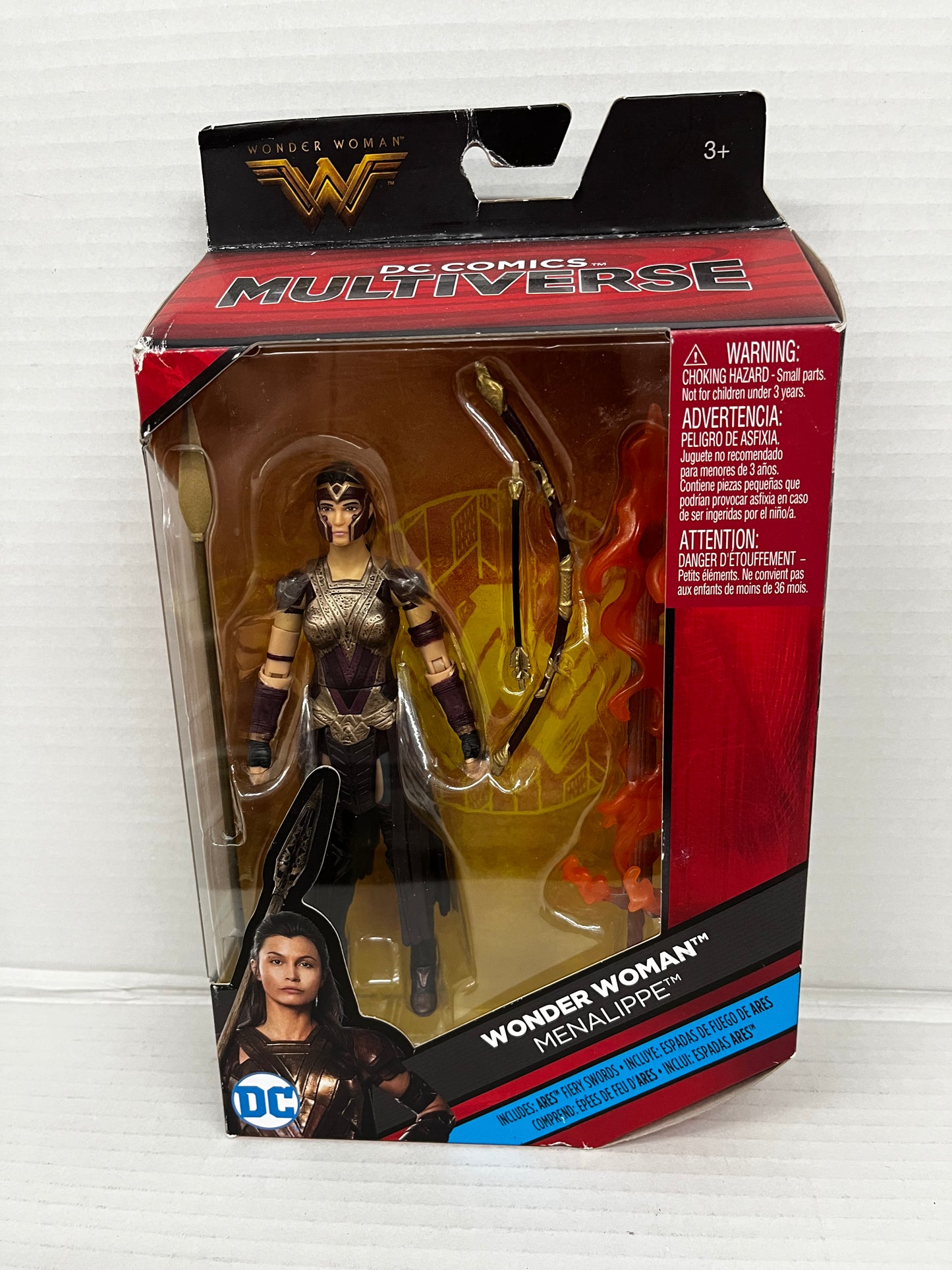 Wonder Woman Menalippe DC Comics Multiverse 6" Action Figure Mattel Ares BAF