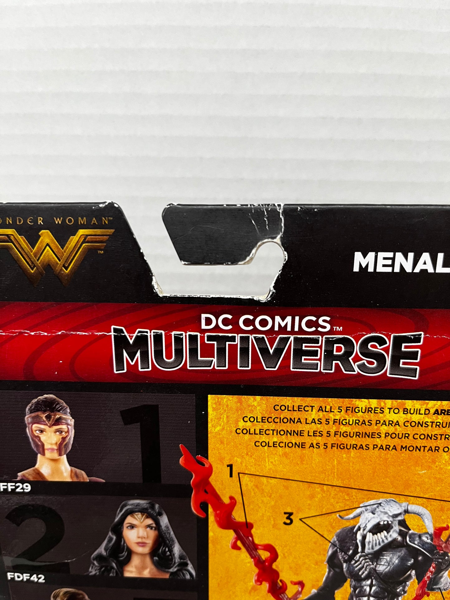 Wonder Woman Menalippe DC Comics Multiverse 6" Action Figure Mattel Ares BAF