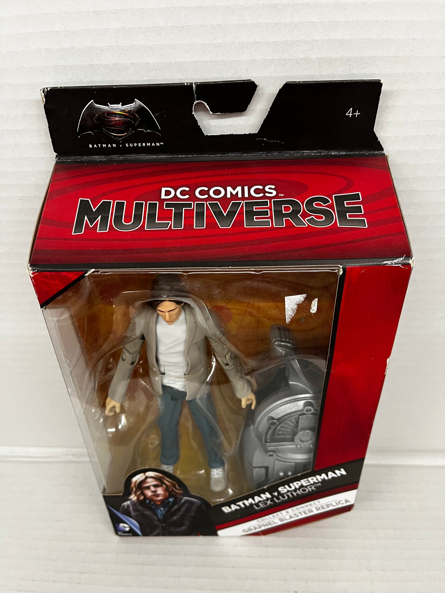 DC Multiverse Figure Lex Luthor Mattel Batman V Superman NIB Matty Collector, 6"