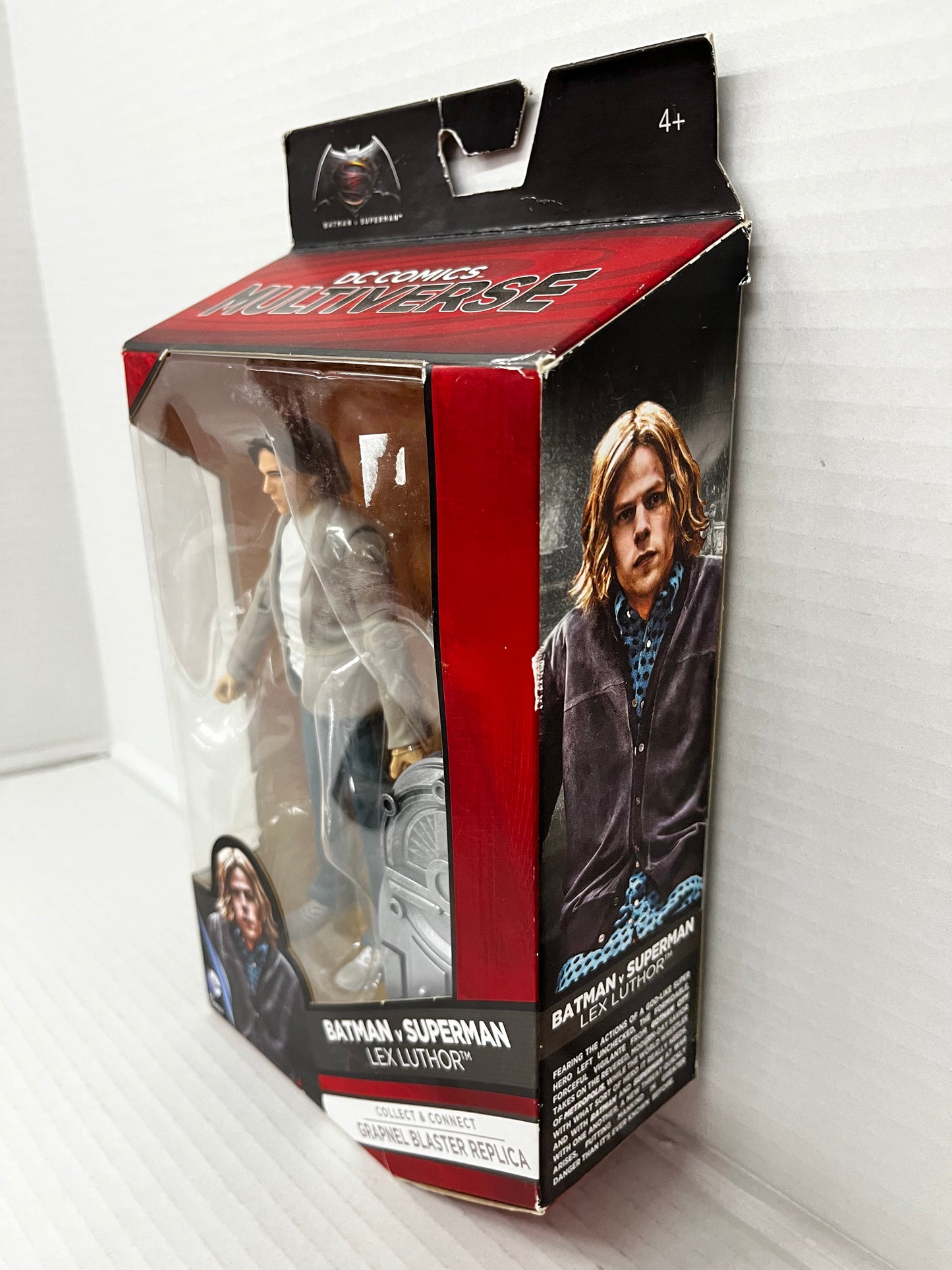 DC Multiverse Figure Lex Luthor Mattel Batman V Superman NIB Matty Collector, 6"