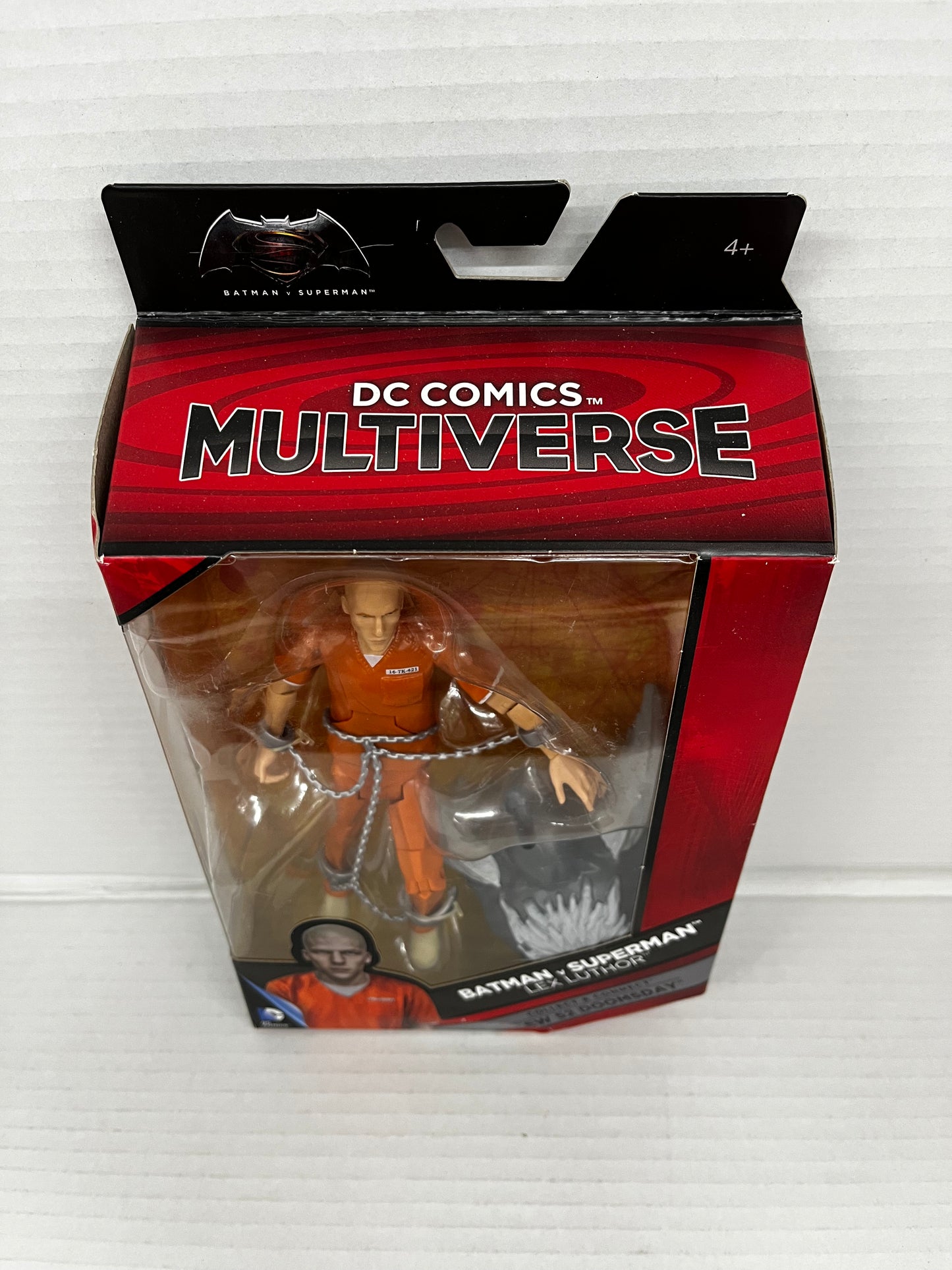 DC Multiverse Figure Lex Luthor Mattel Batman V Superman NIB Matty Collector, 6"