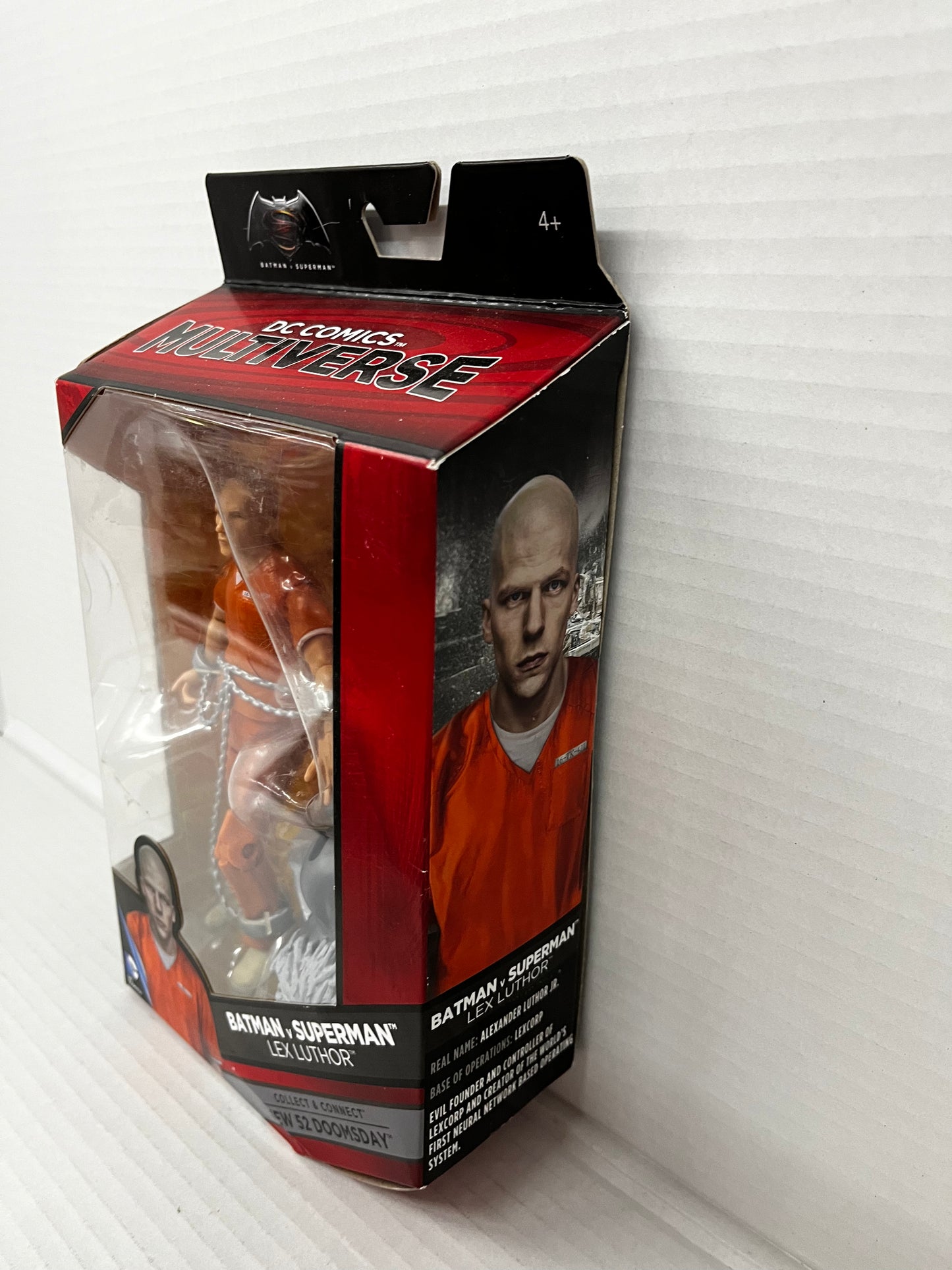 DC Multiverse Figure Lex Luthor Mattel Batman V Superman NIB Matty Collector, 6"