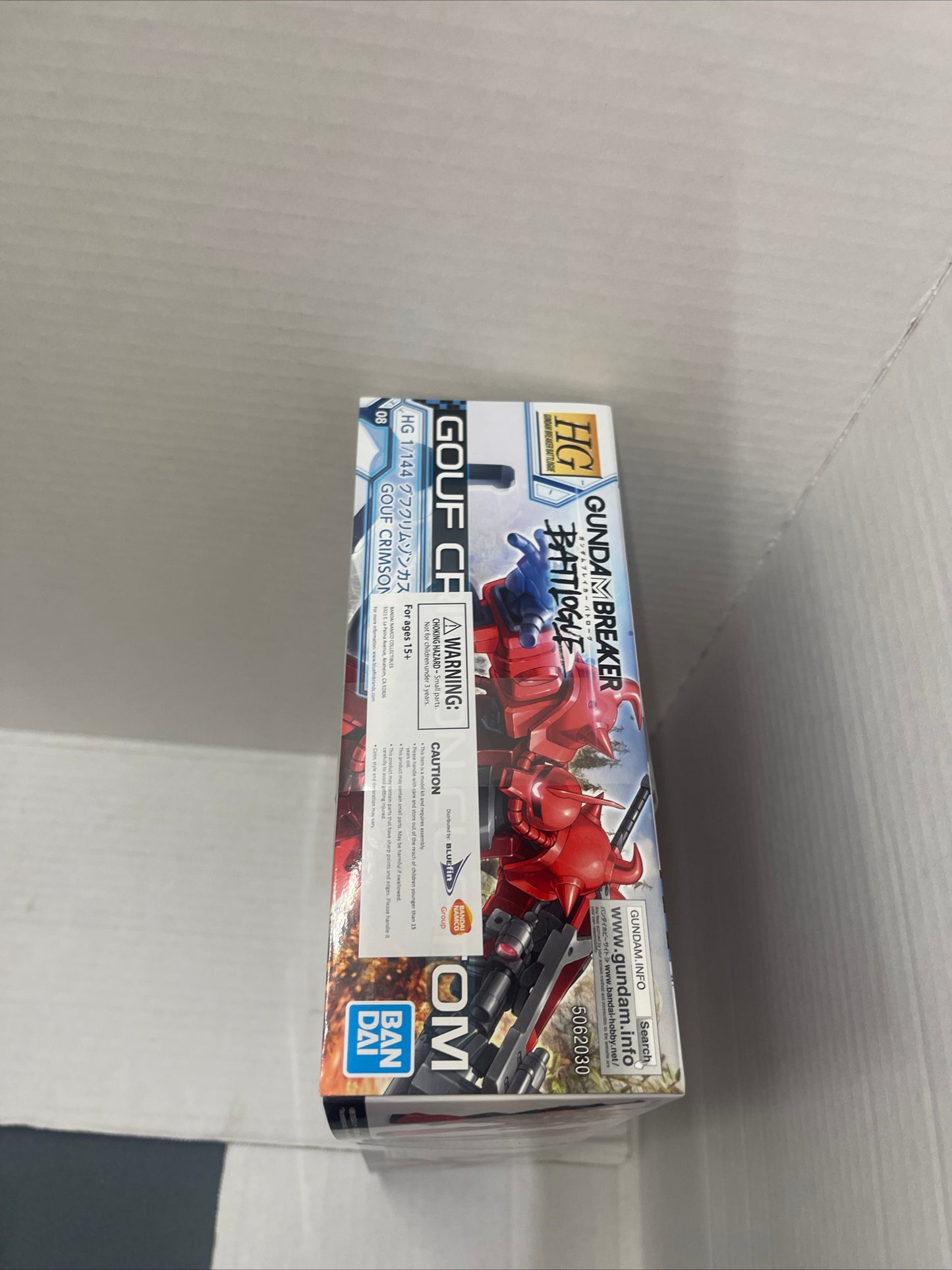 Bandai Model Kit Gouf Crimson Custom HG Gundam Breaker Battlogue 1/144 #08