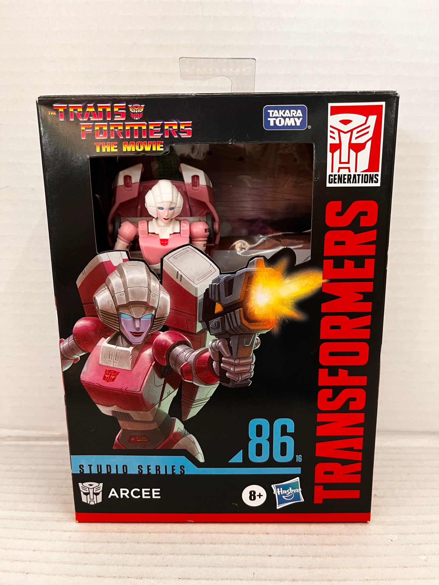 Hasbro Transformers Studio Series 86 Arcee Action Figure