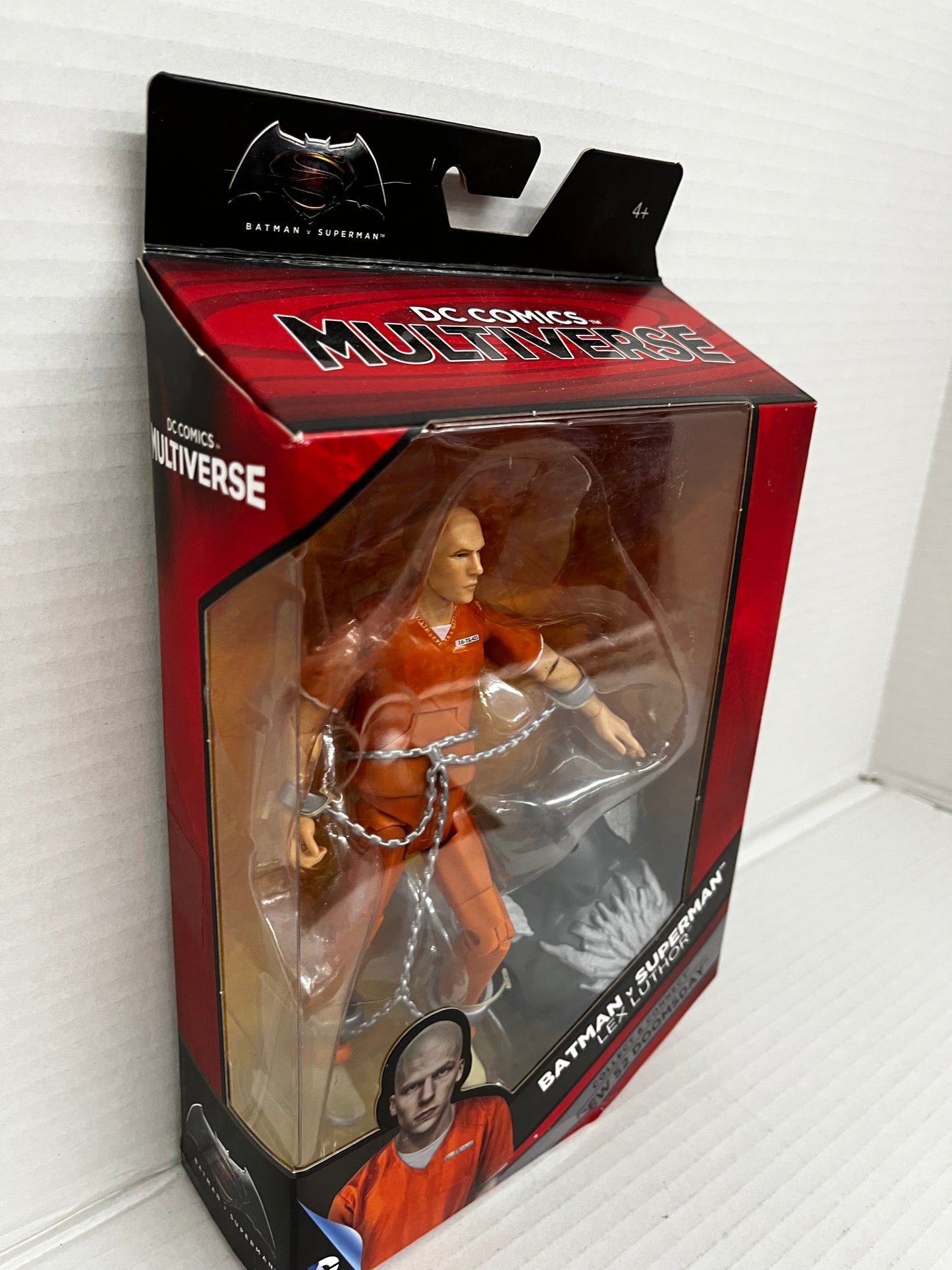 DC Multiverse Figure Lex Luthor Mattel Batman V Superman NIB Matty Collector, 6"