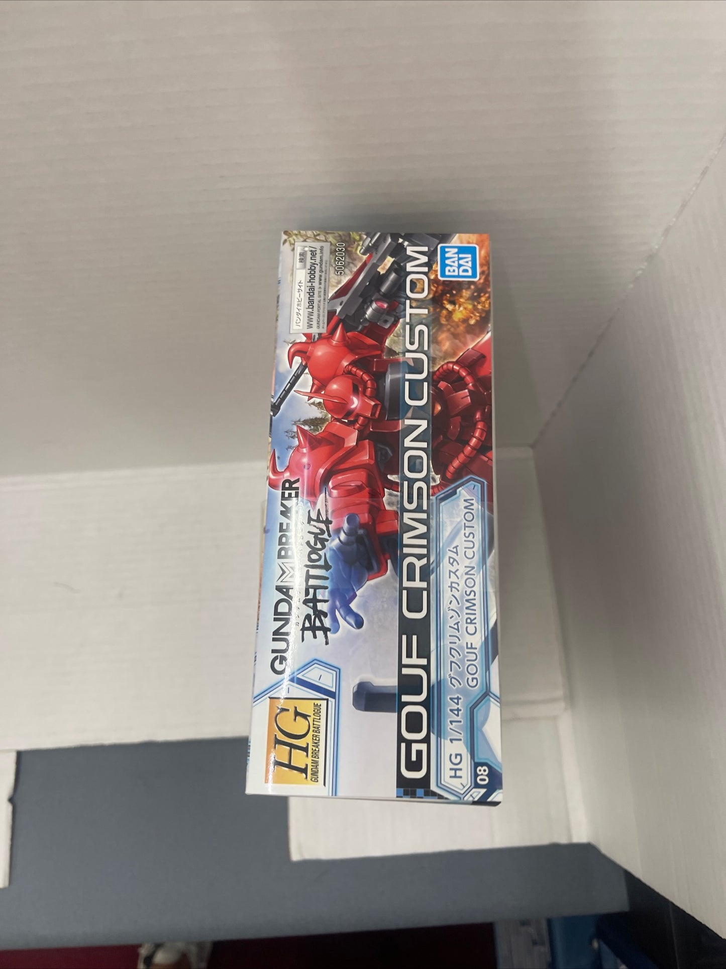 Bandai Model Kit Gouf Crimson Custom HG Gundam Breaker Battlogue 1/144 #08
