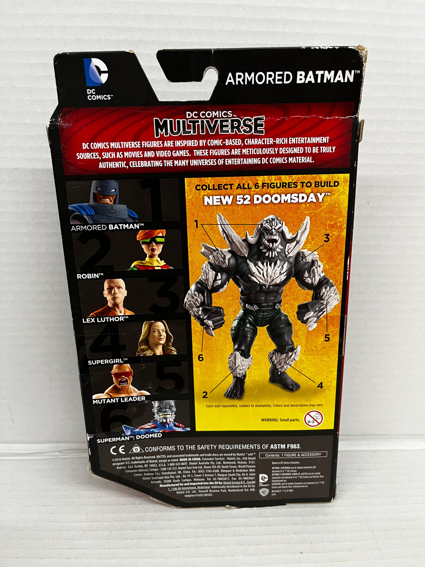 DC Comics Multiverse The Dark Knight Returns Armored Batman Figure Mattel NIB