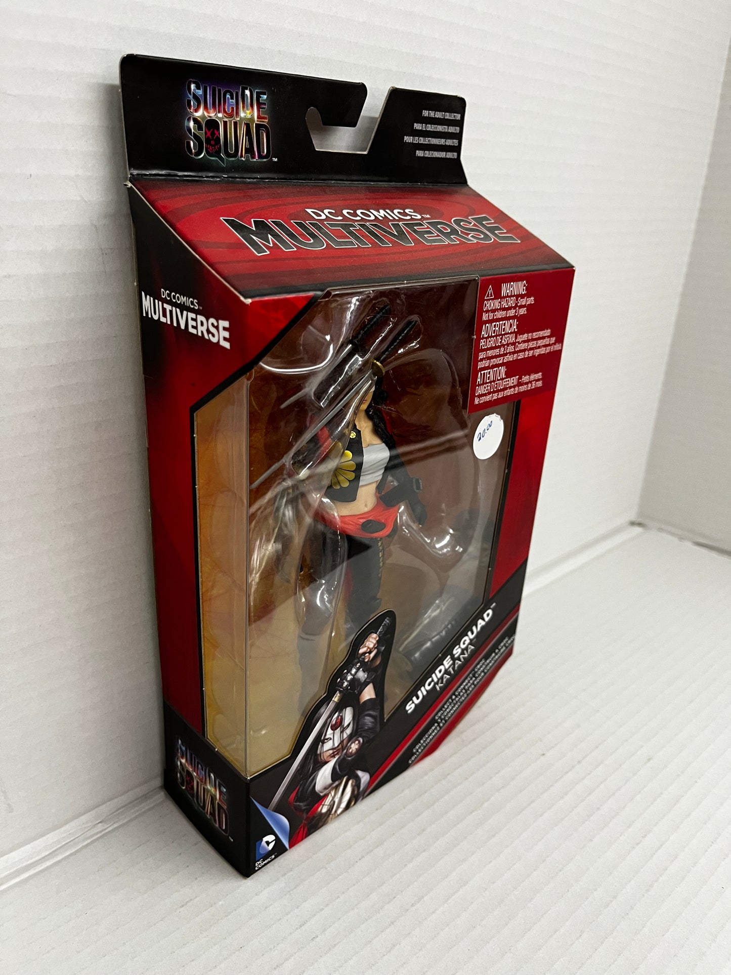 DC COMICS MULTIVERSE SUICIDE SQUAD KATANA 6” ACTION FIGURE BAF CROC