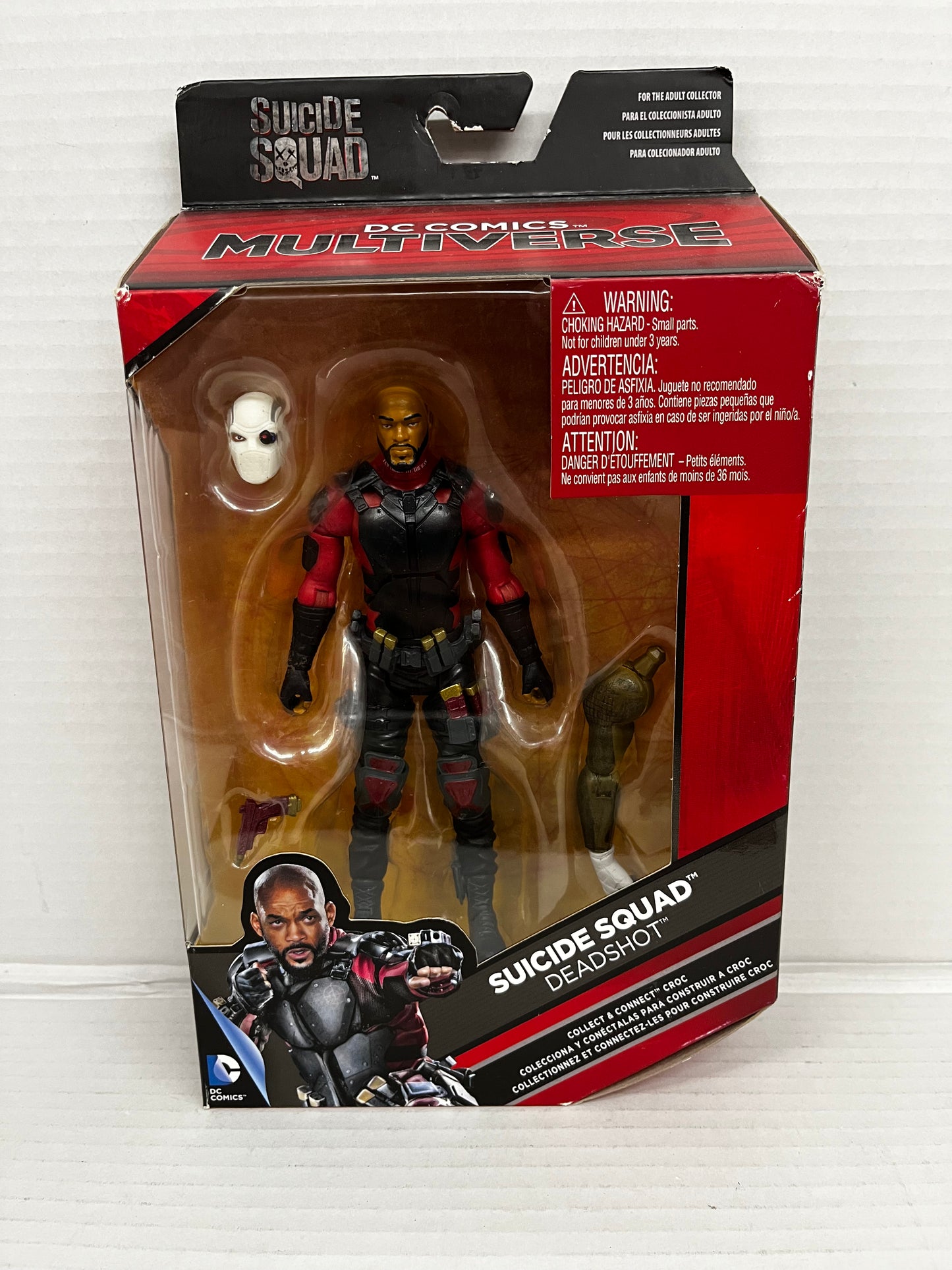 Mattel DC Comics Multiverse Suicide Squad Figure, Deadshot, 6
