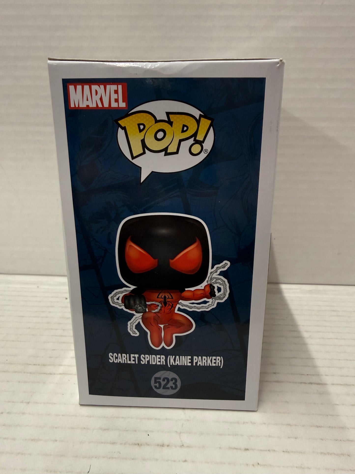 Funko Pop! Marvel 523 Scarlet Spider (Kaine Parker) Walgreens Excl Vinyl Figure