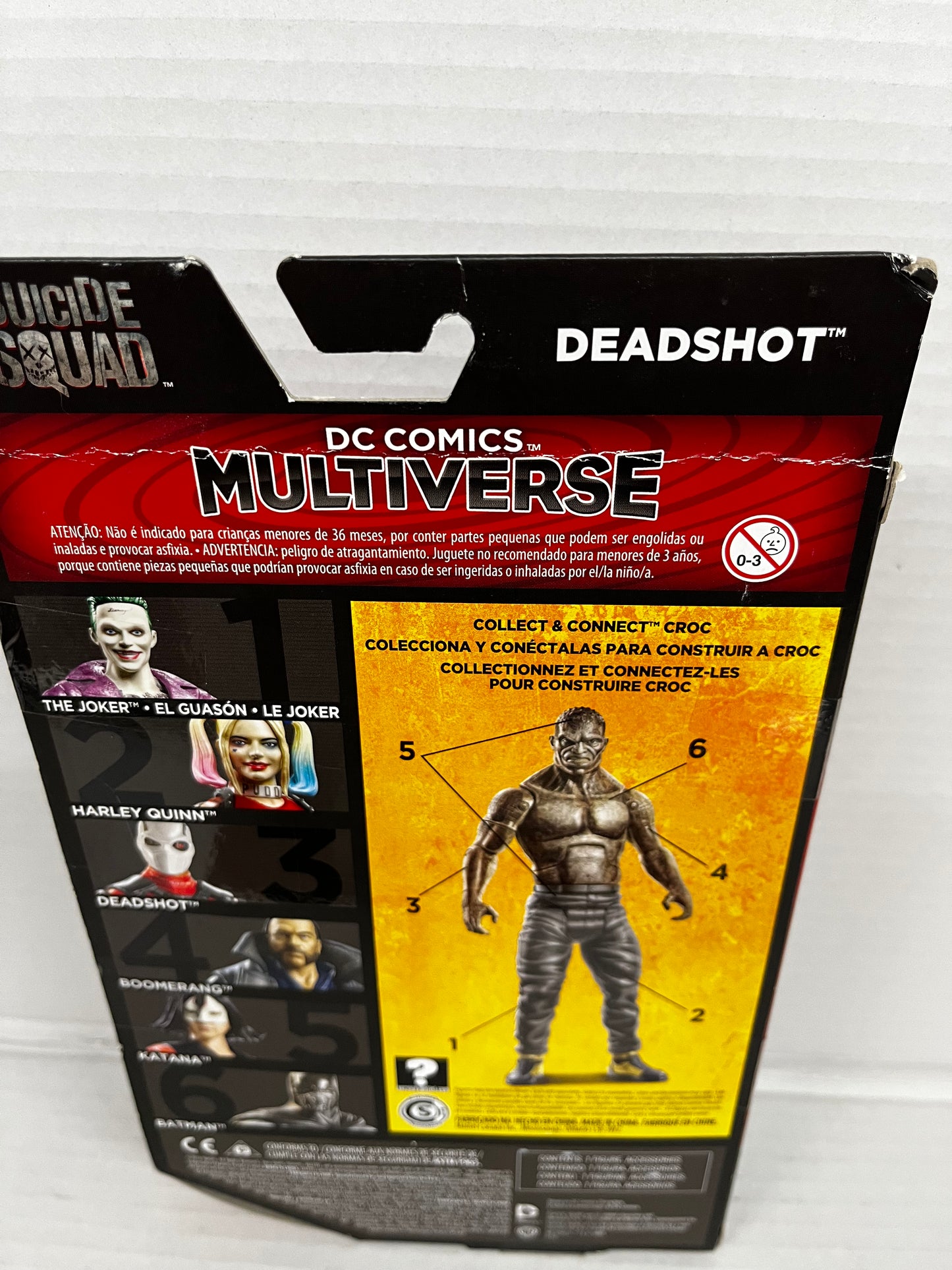 Mattel DC Comics Multiverse Suicide Squad Figure, Deadshot, 6
