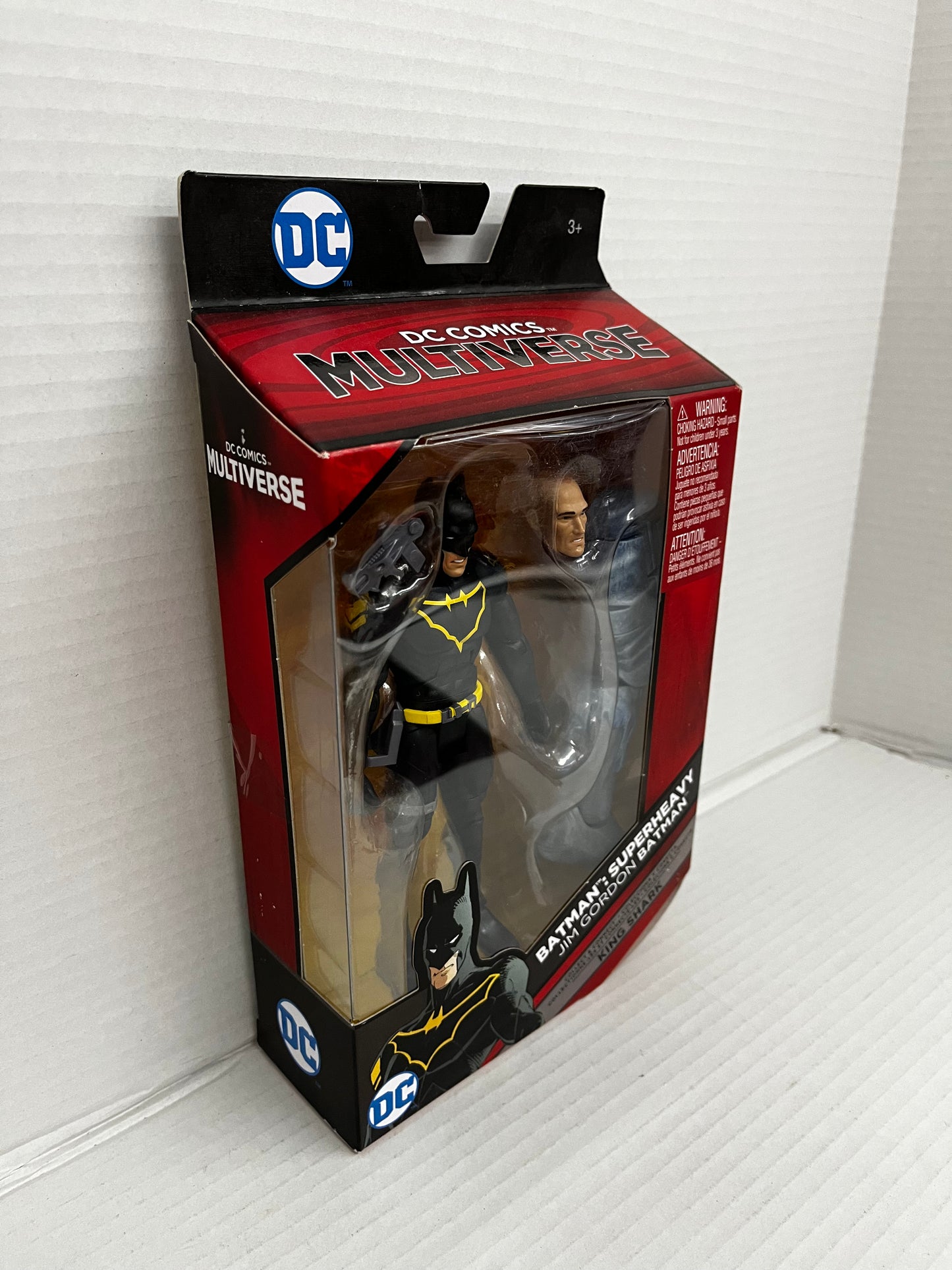 DC Comic Multiverses Batman Superheavy Jim Gordon Batman Action Figure KingShark