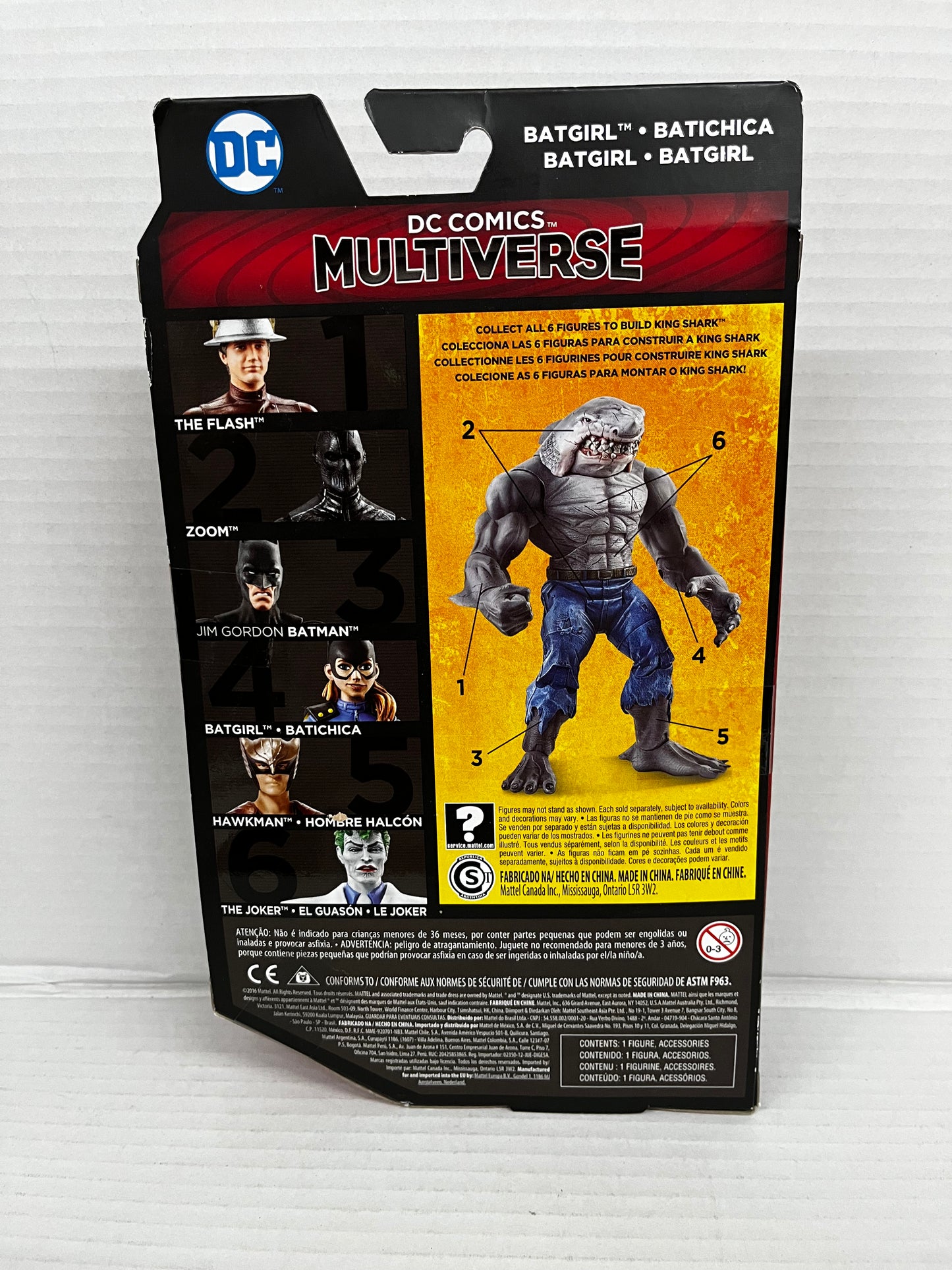 Mattel DC Comics Multiverse Collect King Shark 6" Figure The Batgirl Of Burnside
