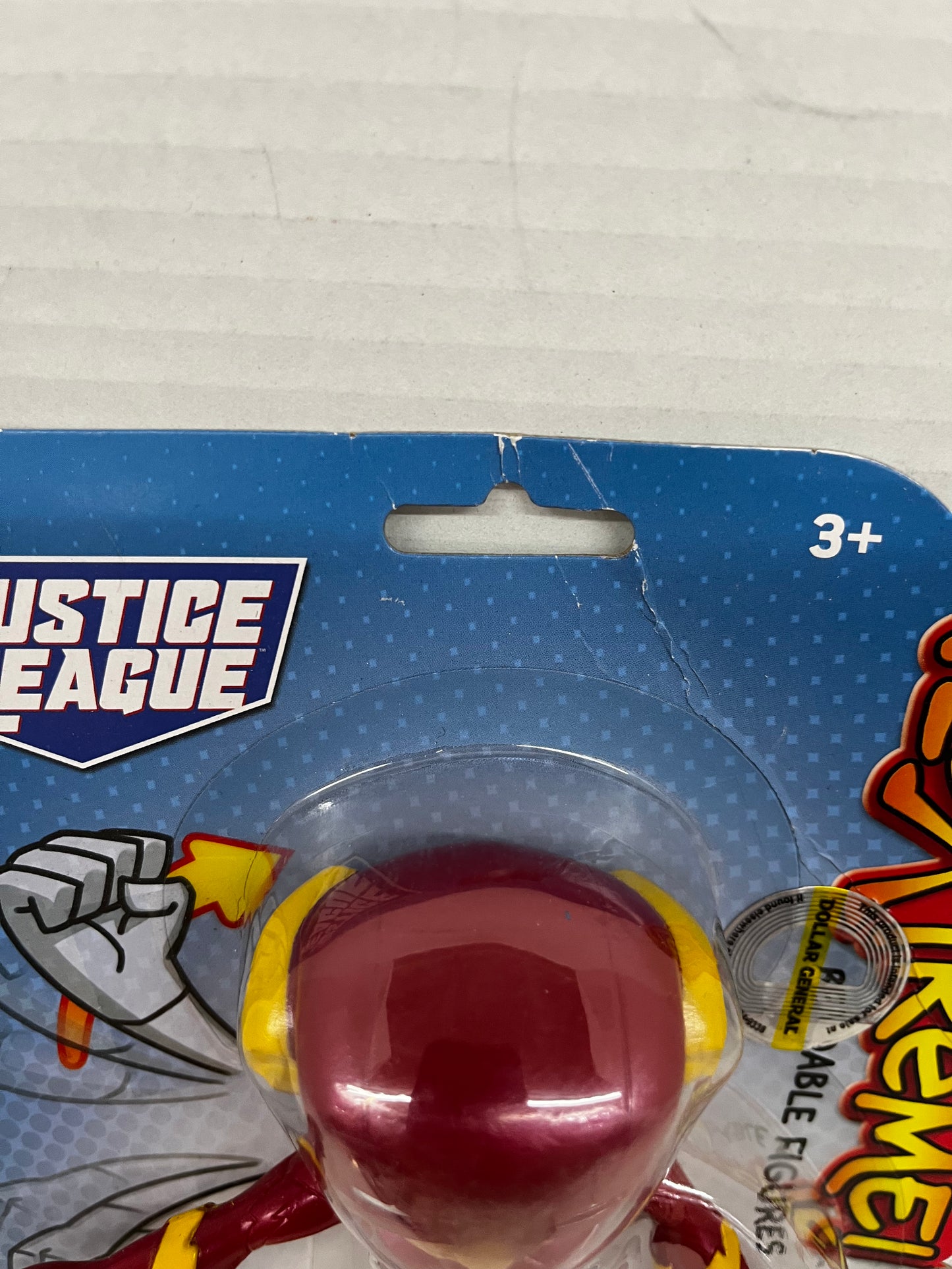 DC Justice League Flextreme FLASH Bendable 7” Action Figure RARE New In Package