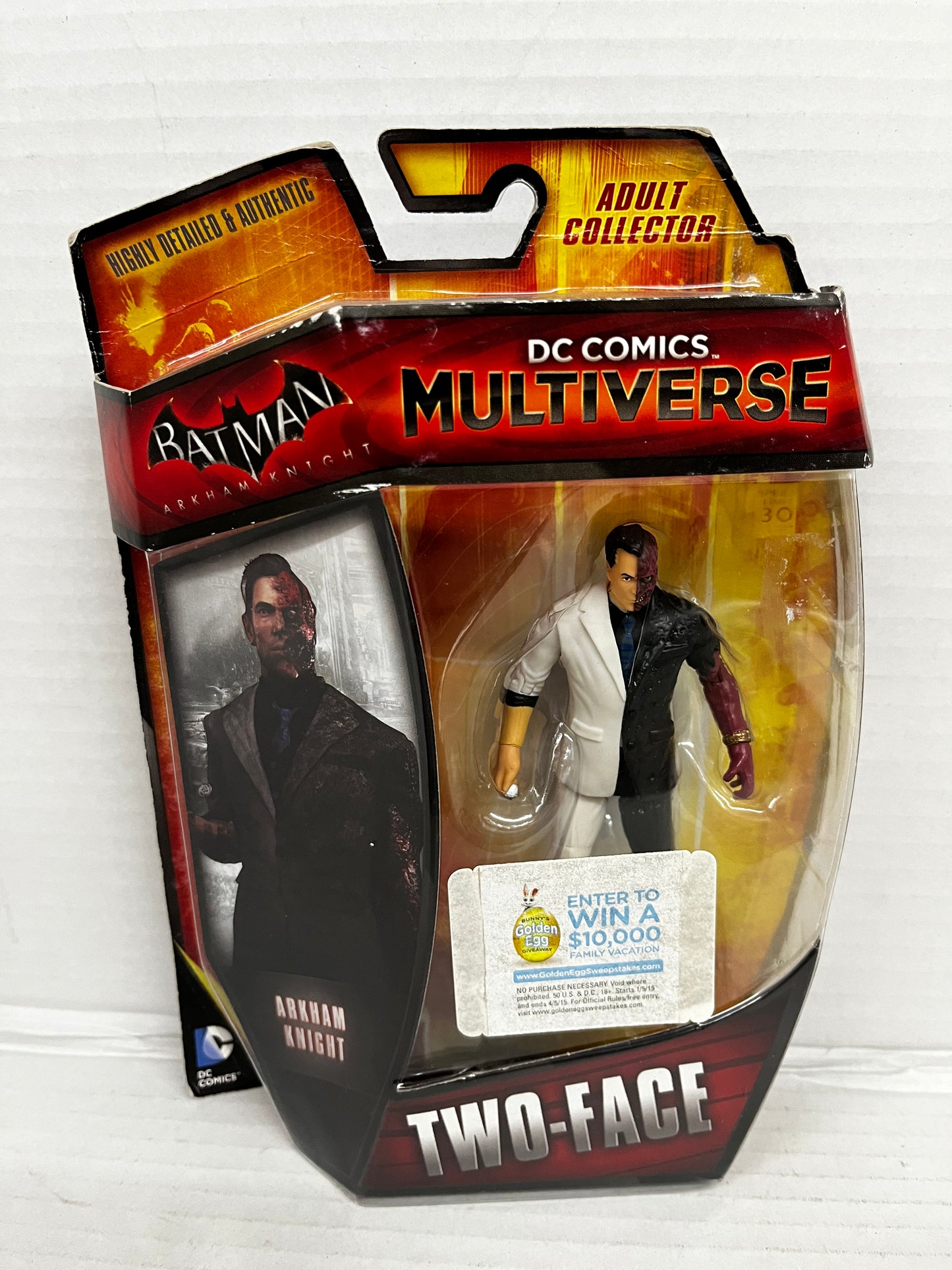 DC Comics Multiverse Batman Arkham Knight Two-Face Action Figure New/Sealed