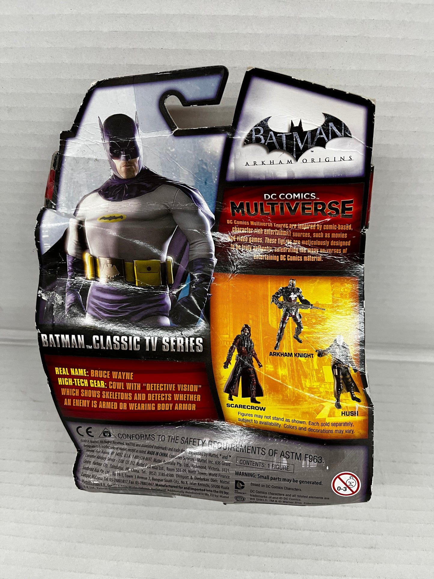 DC Comics Multiverse Batman Classic TV Series Arkham Origins 4" Action Figure