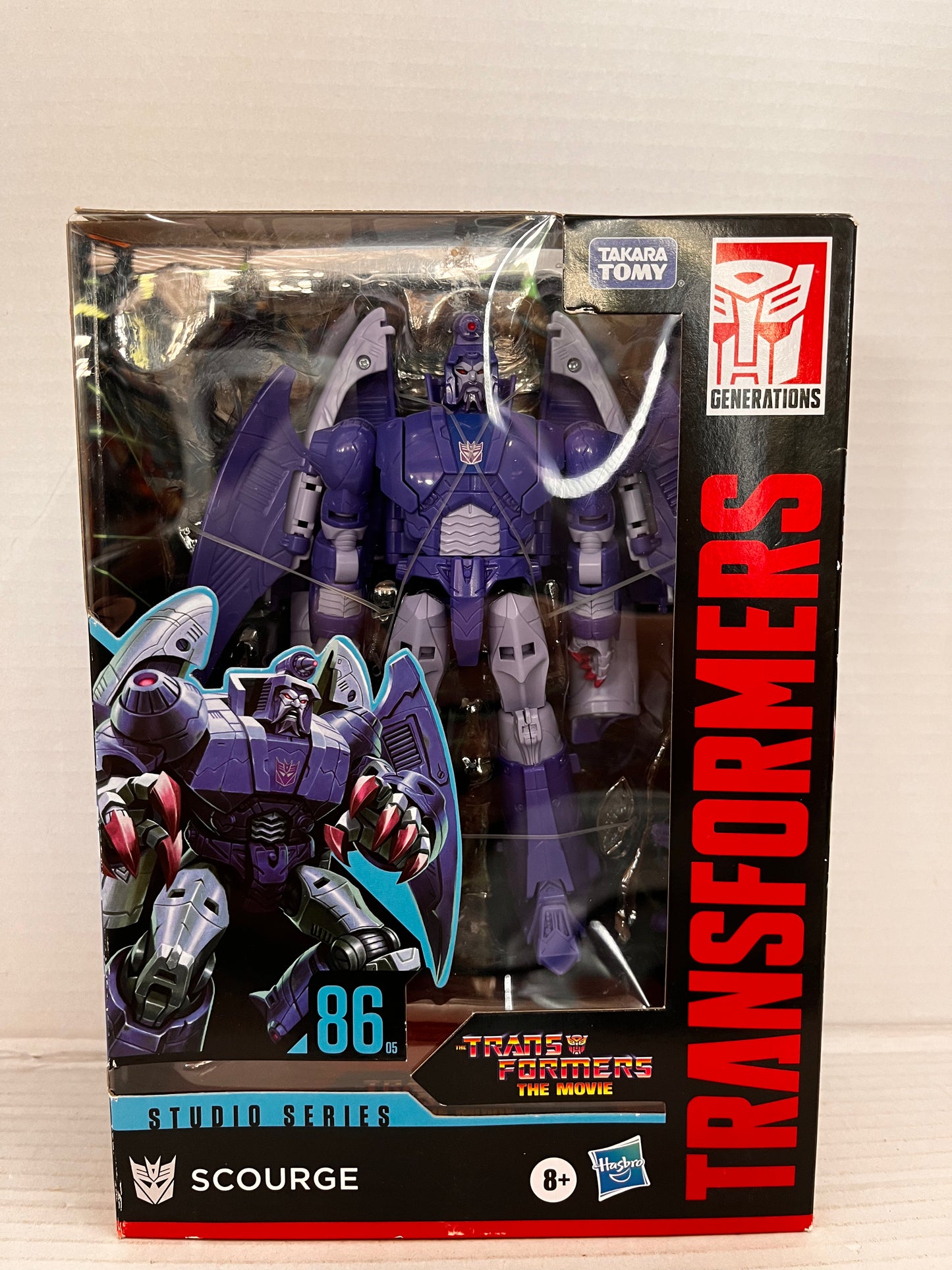 Hasbro Transformers The Movie Studio Series 86 Voyager Class Scourge T8