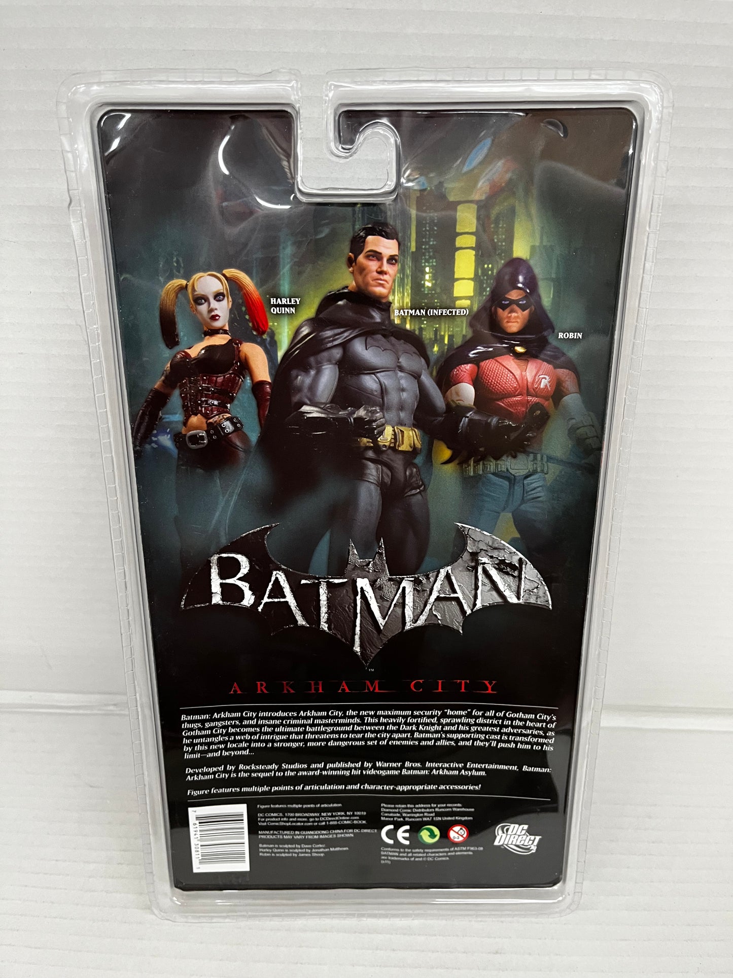 DC Direct Batman: Arkham City Series 1 Harley Quinn Action Figure