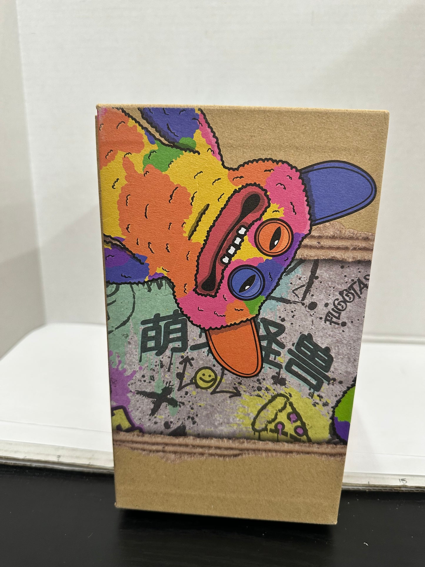 Fuggler Cute Tooth Monster Square Crossbody Bag Plush