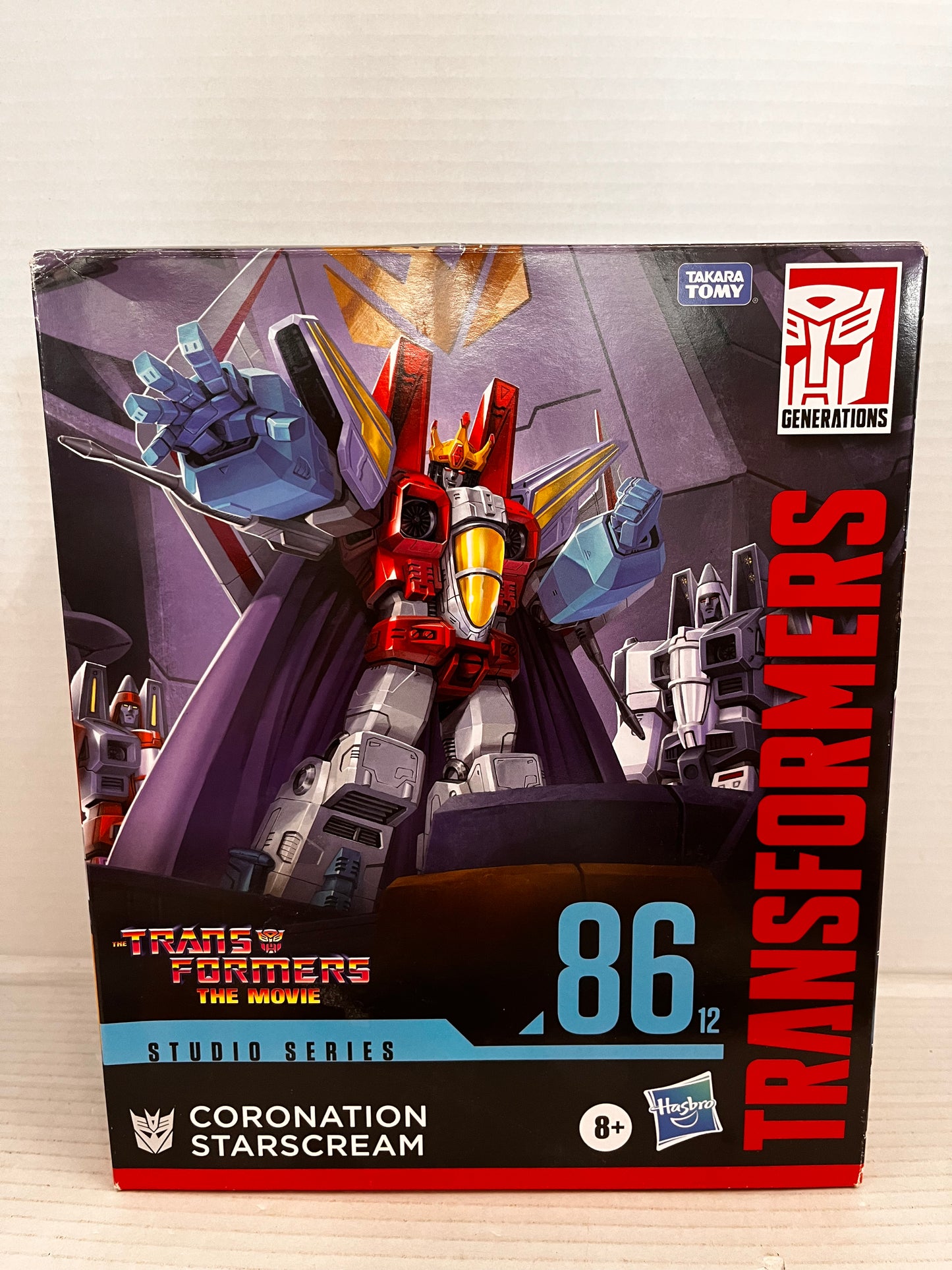 Hasbro 86-12 Transformers The Movie Studio Series Coronation Starscream