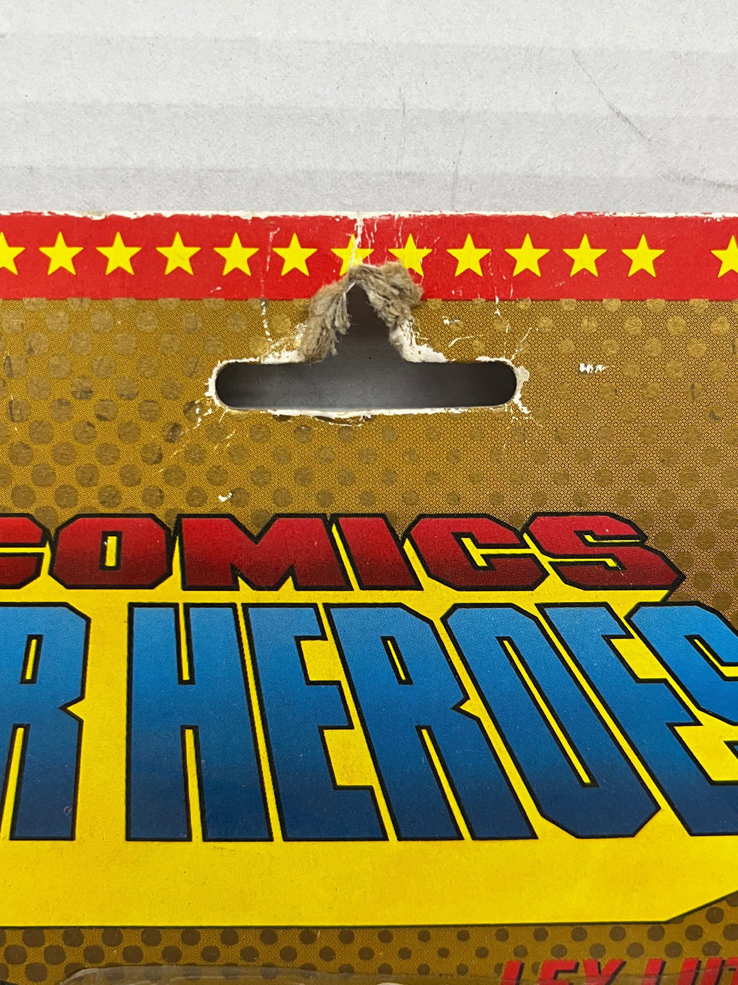 DC Comics Super Heroes Lex Luthor Action Figure Toy Biz 1989 non mint package