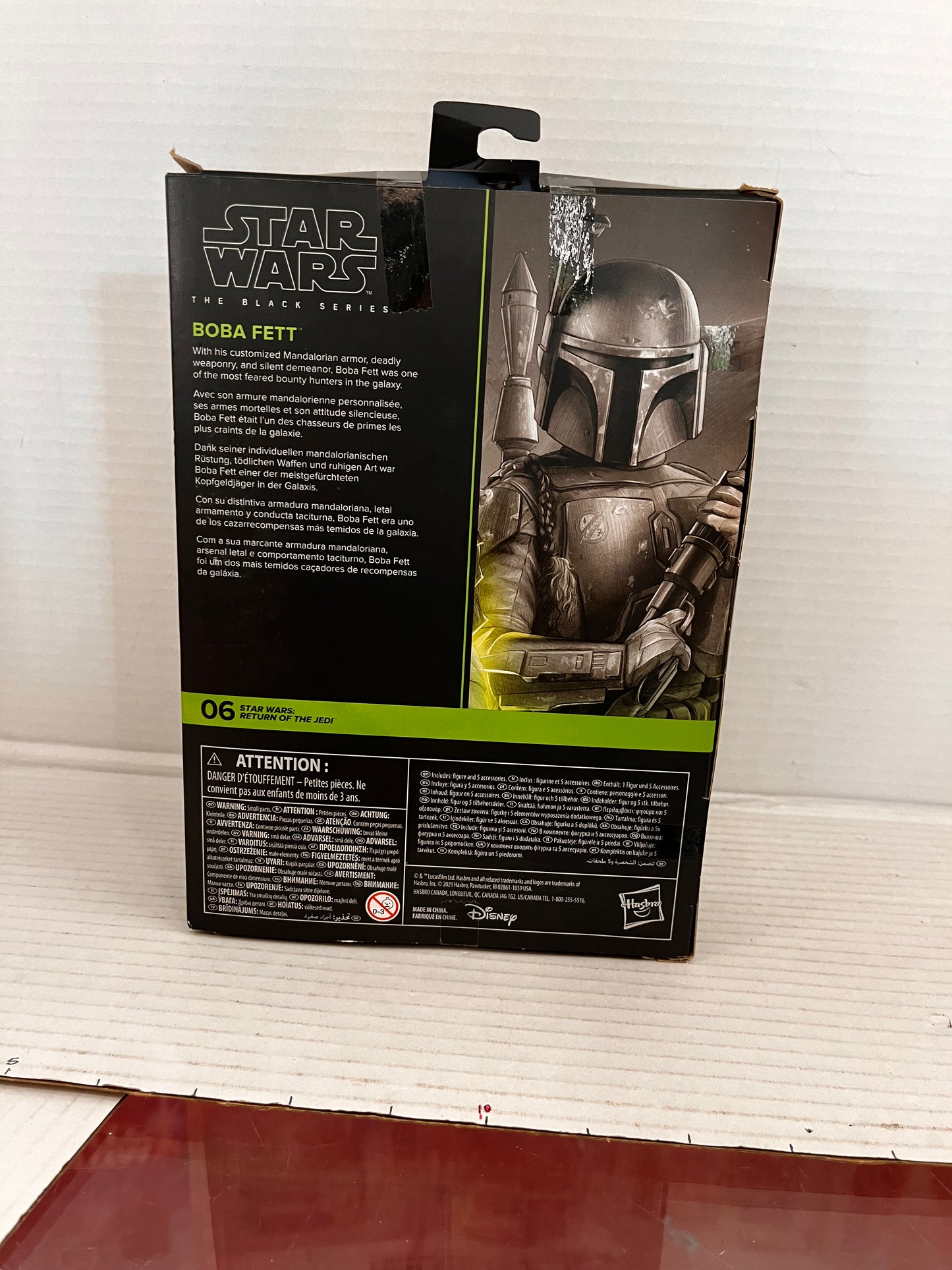 Star Wars: The Black Series Return of the Jedi - Boba Fett 6" Figure Hasbro