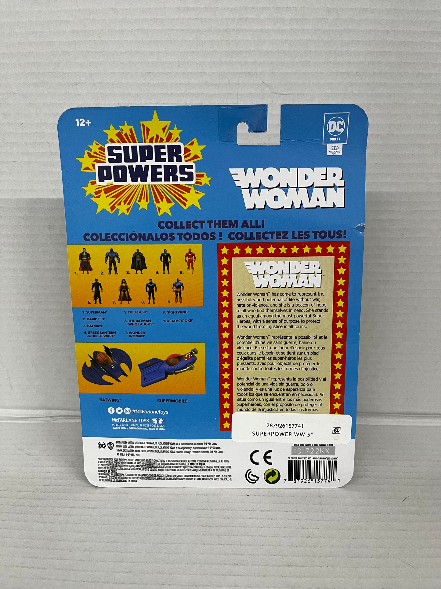 McFarlaneDC Super Powers Wonder Woman 5" Figure 2023 Wave 3