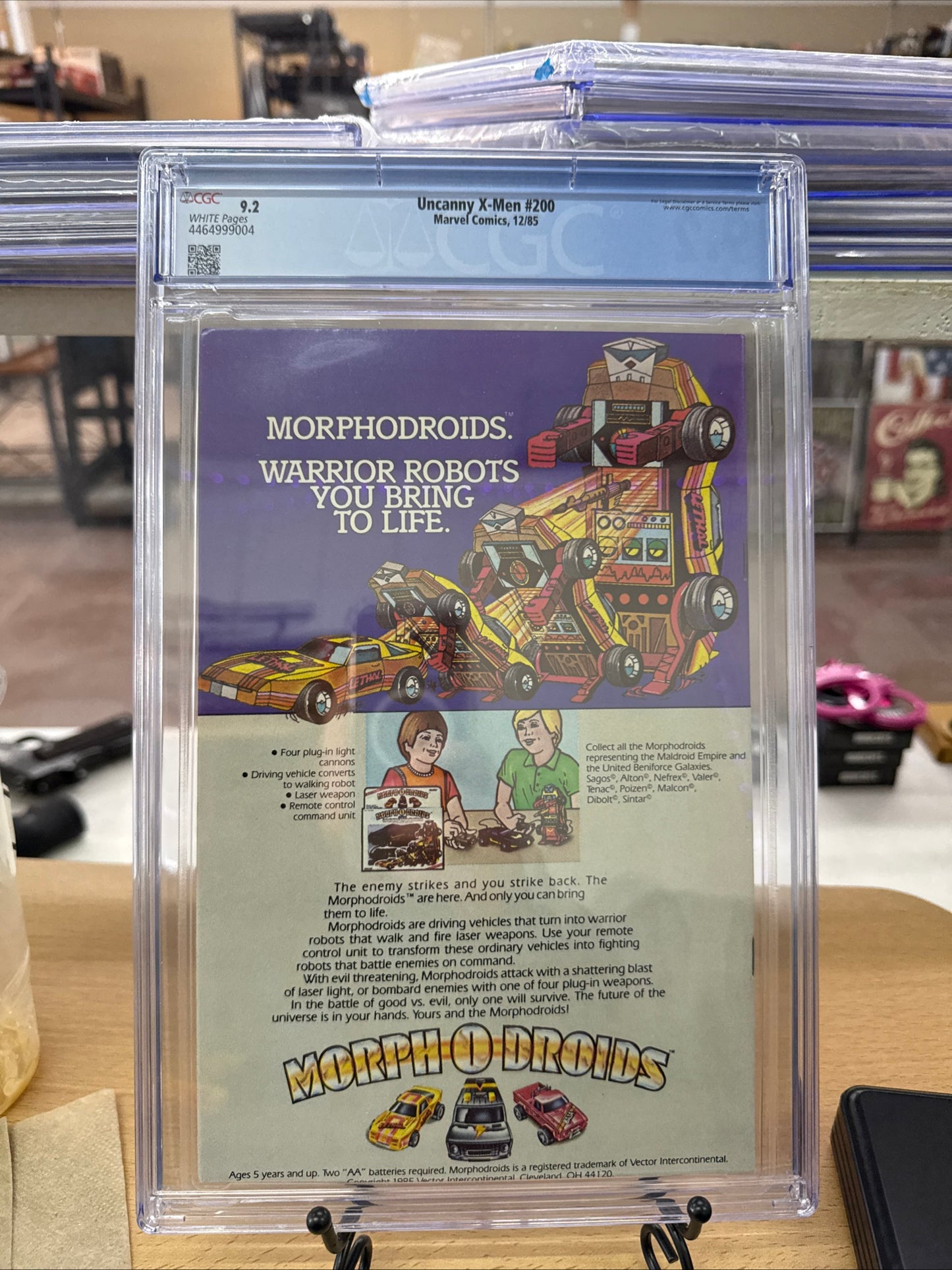 UNCANNY X-MEN #200 (Marvel Comics, 1985) CGC Graded 9.2 ~ WHITE Pages