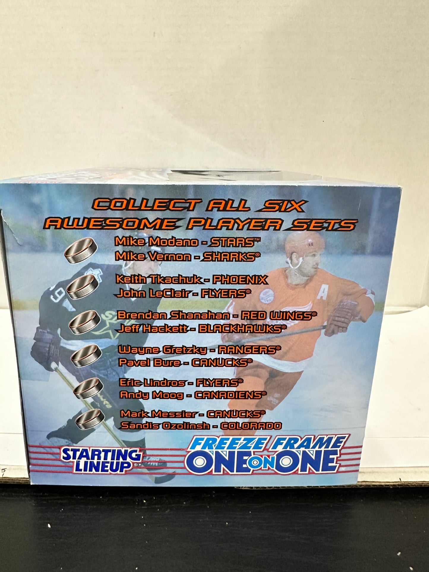 1998 Starting Lineup Freeze Frame One on One Wayne Gretzky & Pavel Bure - New
