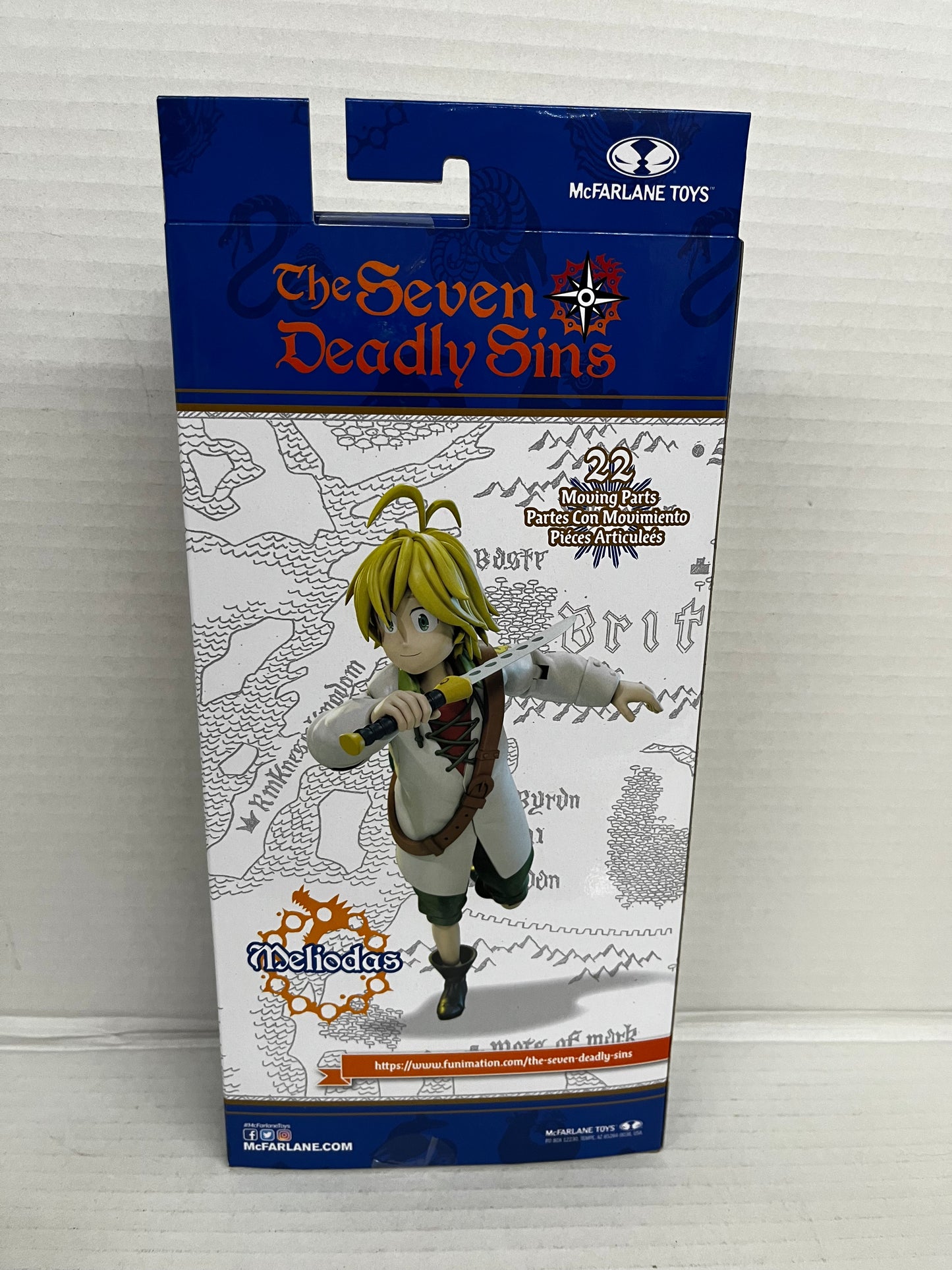 Seven Deadly Sins Wave 1 Meliodas 7-Inch Scale Action Figure