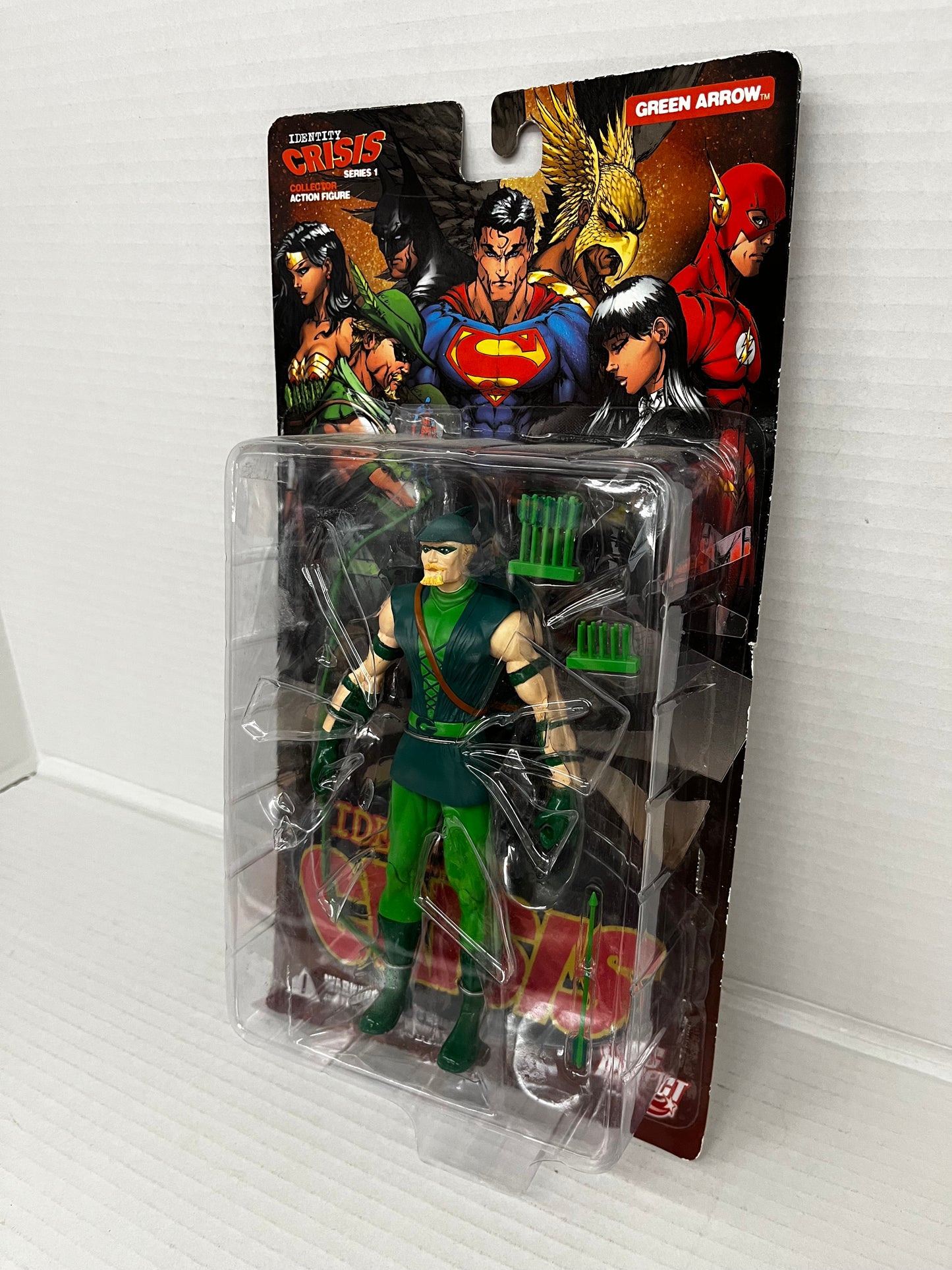 DC Direct Green Arrow Action Figure Identity Crisis Series 1