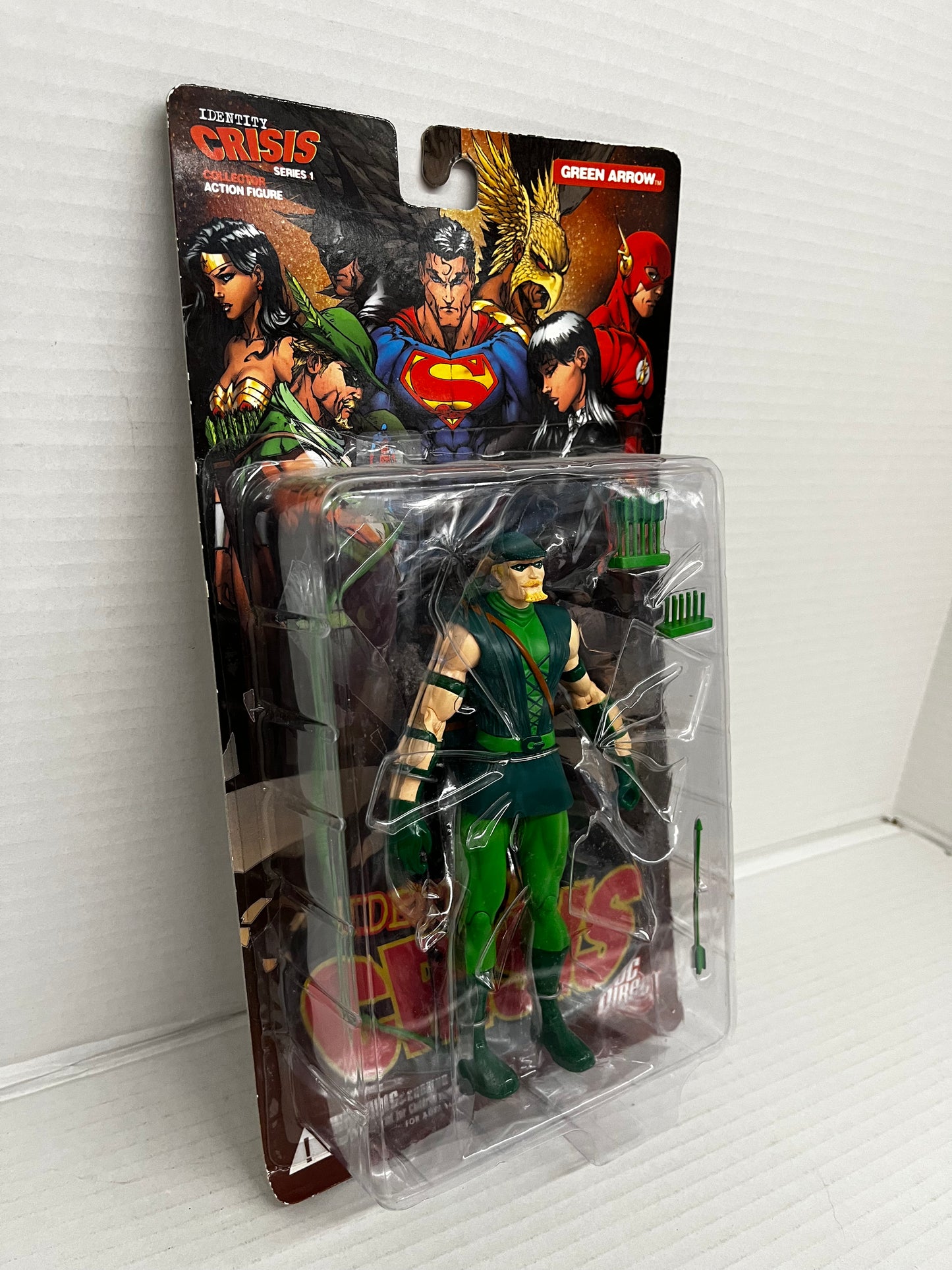 DC Direct Green Arrow Action Figure Identity Crisis Series 1