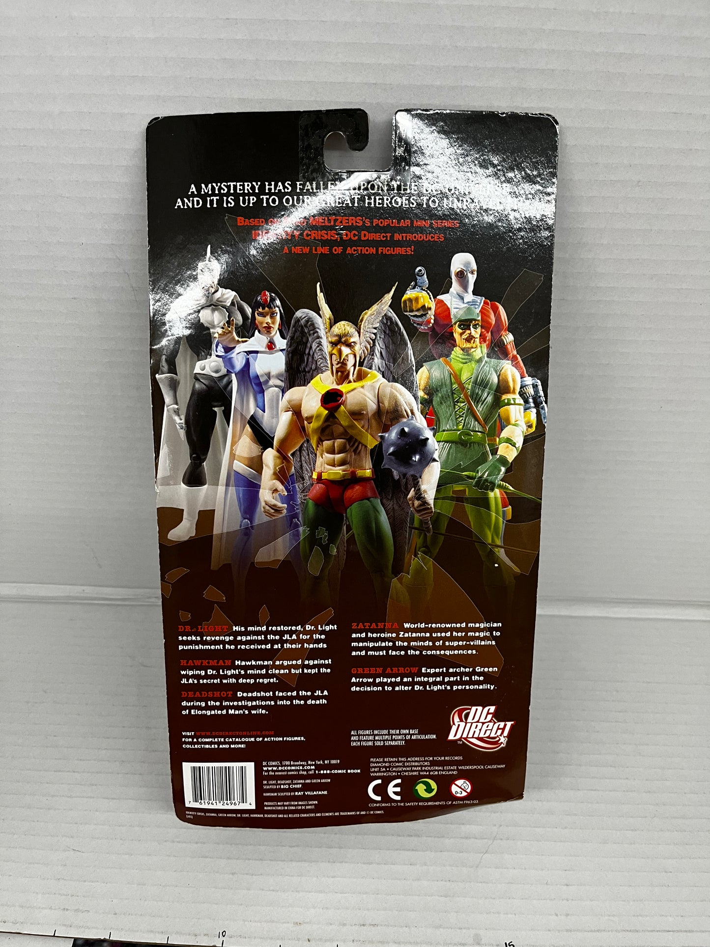 DC Direct Green Arrow Action Figure Identity Crisis Series 1