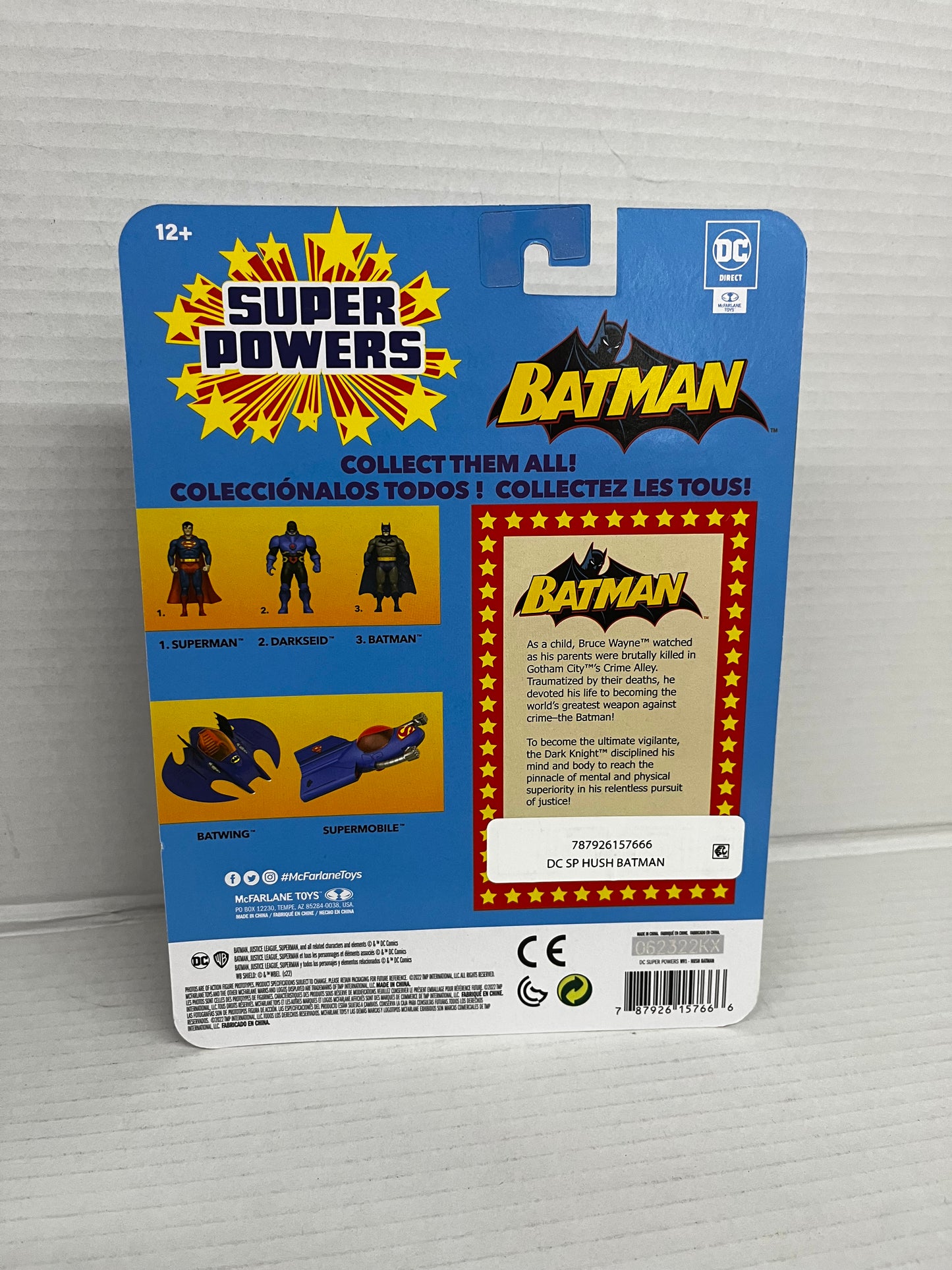 McFarlane Toys DC SUPER POWERS BATMAN Action Figure NEW SEALED 2022