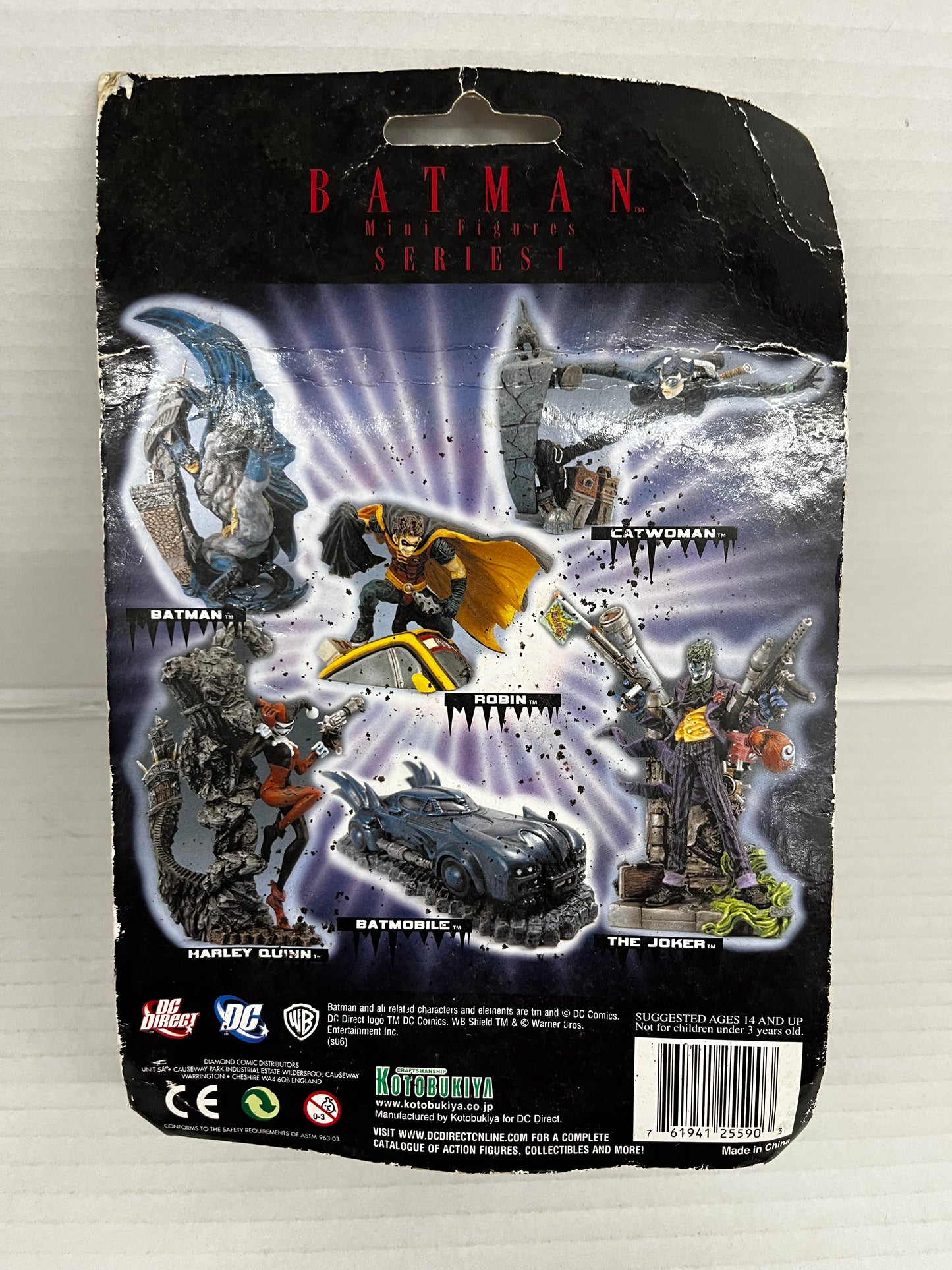 DC Direct Kotobukiya Batman Catwoman Figure - Mini Figures Series 1