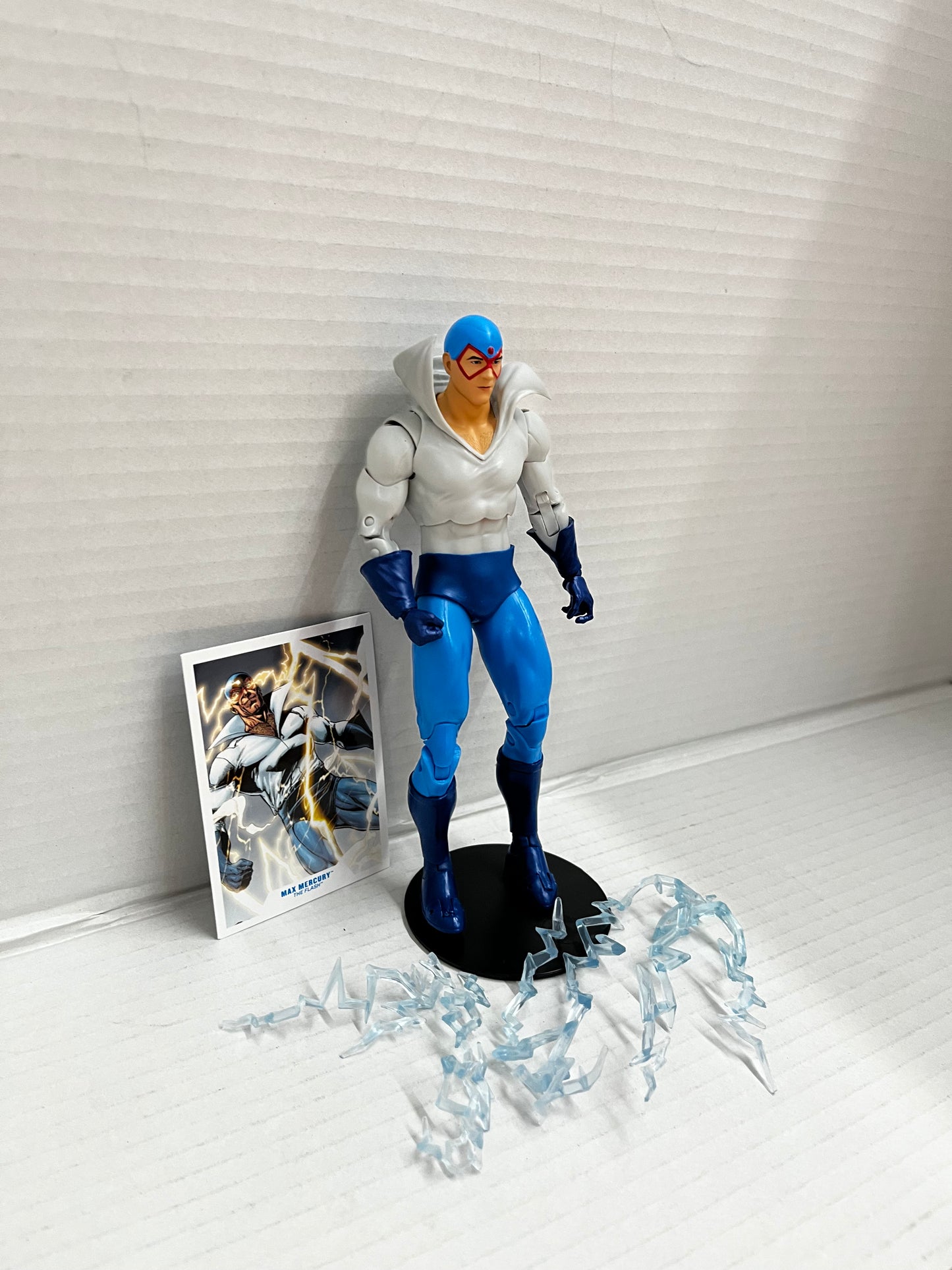 McFarlane Toys DC Multiverse Max Mercury 7” Action Figure Complete Loose W/ Card