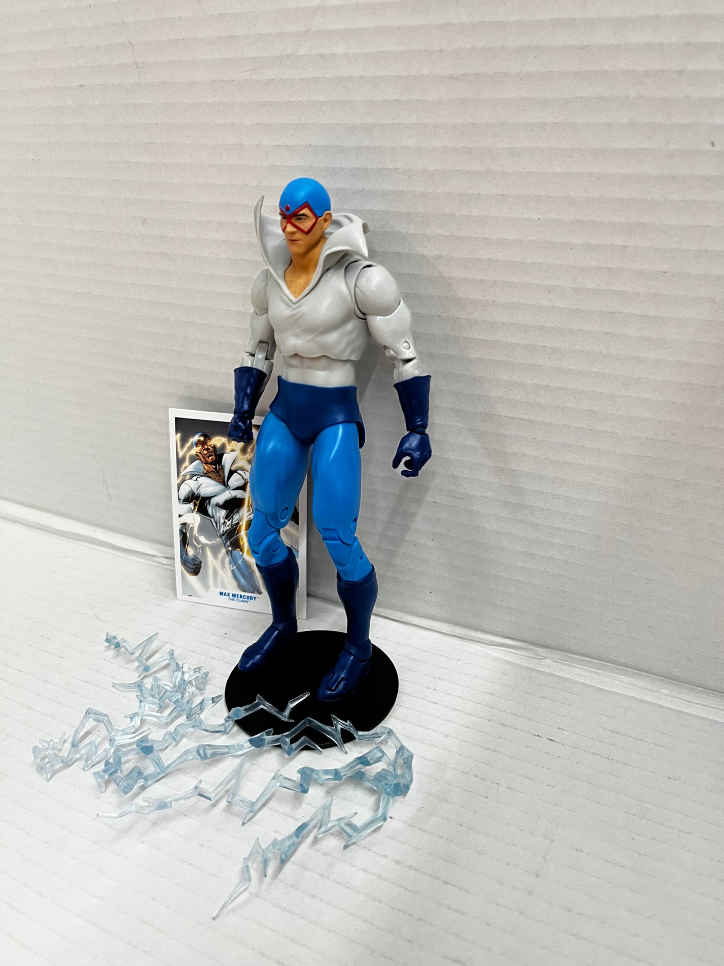 McFarlane Toys DC Multiverse Max Mercury 7” Action Figure Complete Loose W/ Card