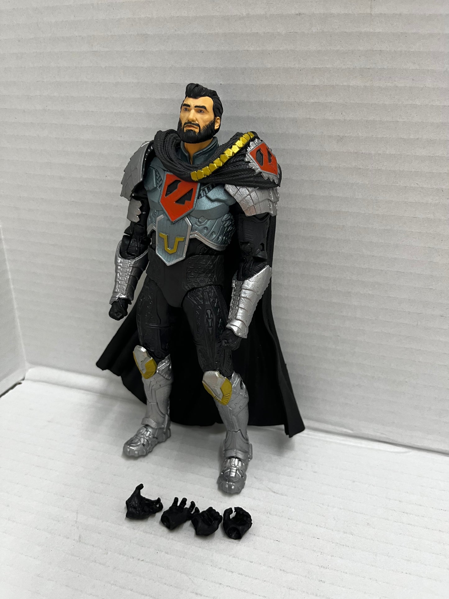 GENERAL ZOD DC Rebirth DC Multiverse 7" Action Figure McFarlane Toys Complete
