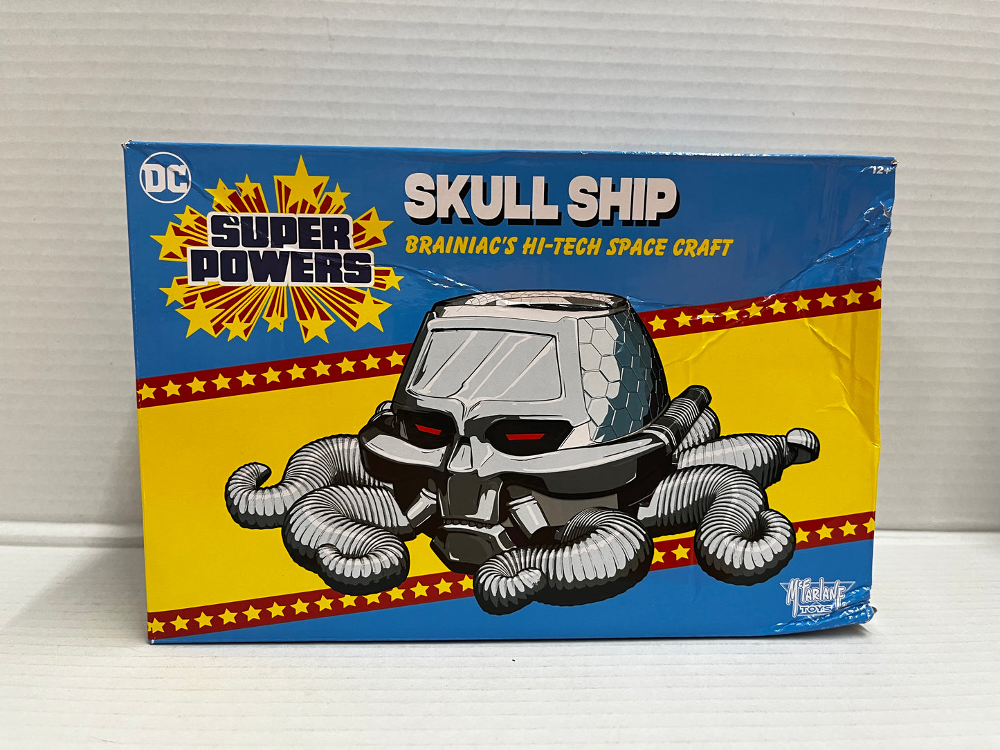McFarlane Toys - DC Super Powers Skull Ship, Brainiac's Hi-Tech Space Craft