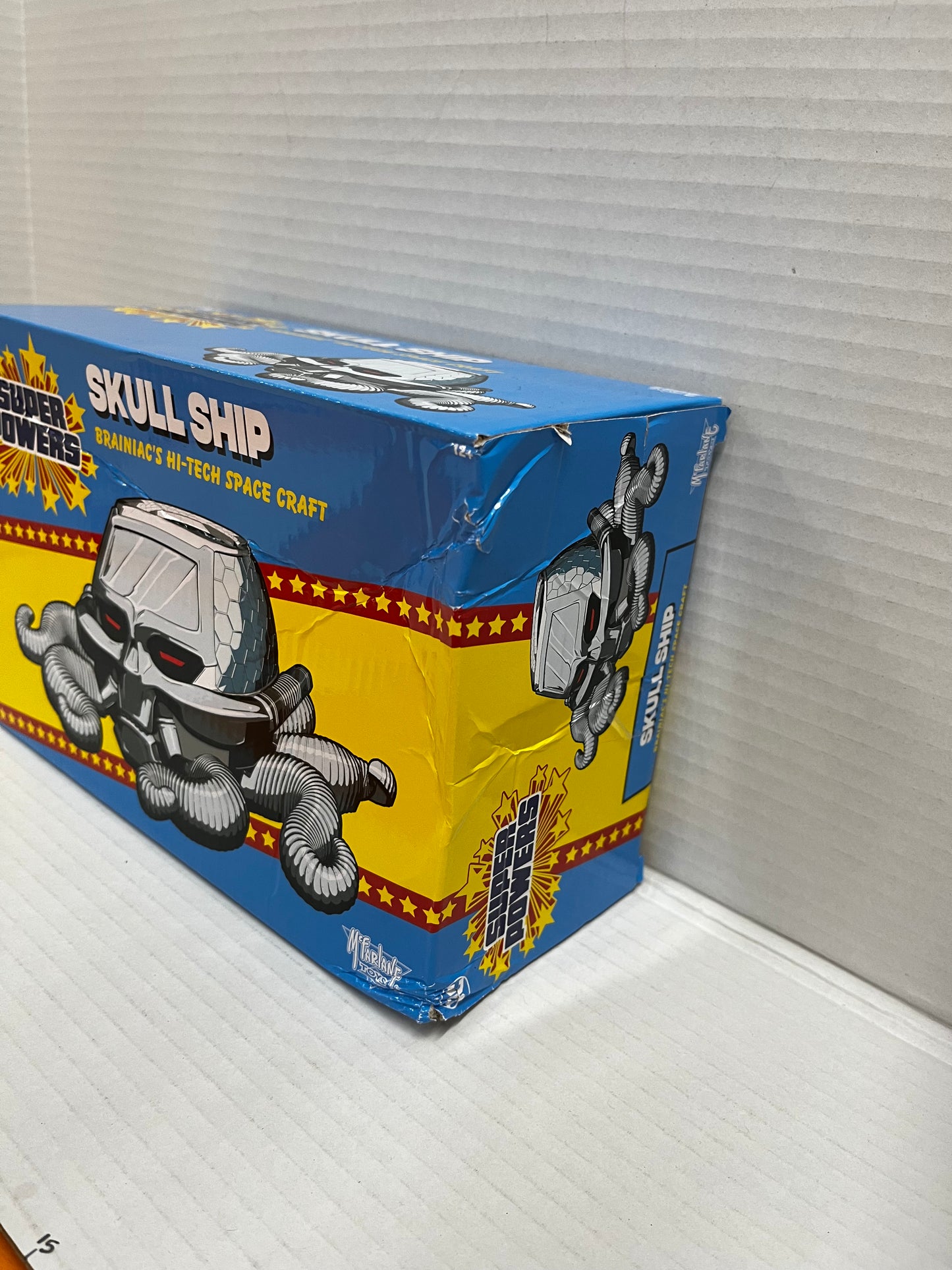 McFarlane Toys - DC Super Powers Skull Ship, Brainiac's Hi-Tech Space Craft