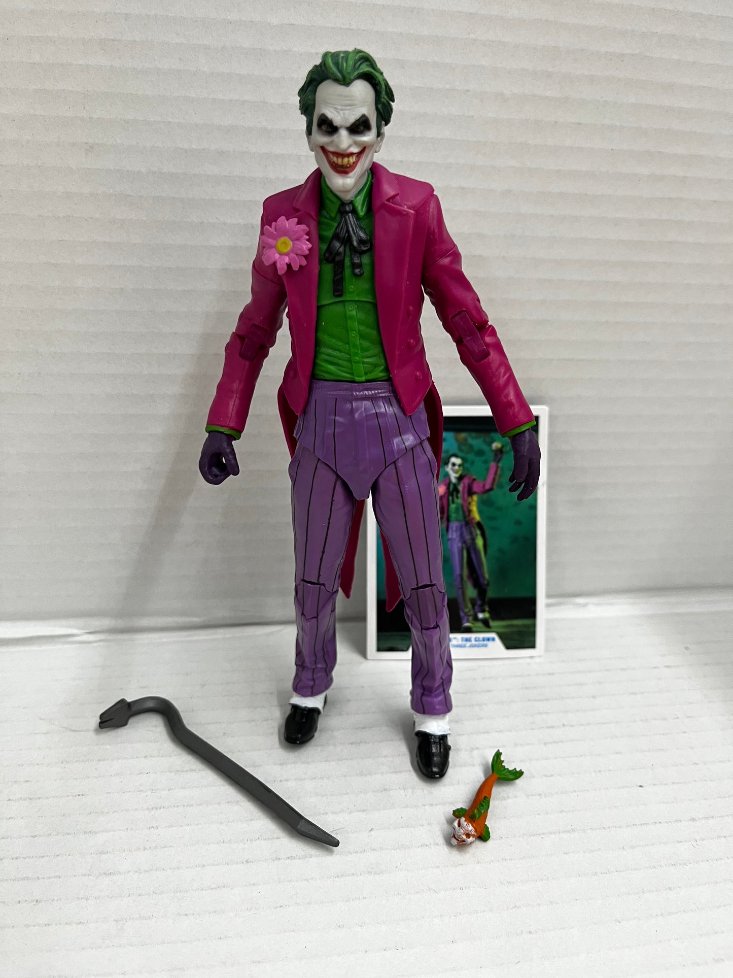 McFarlane DC Multiverse Batman Three Jokers The Clown Joker Loose Complete 7"