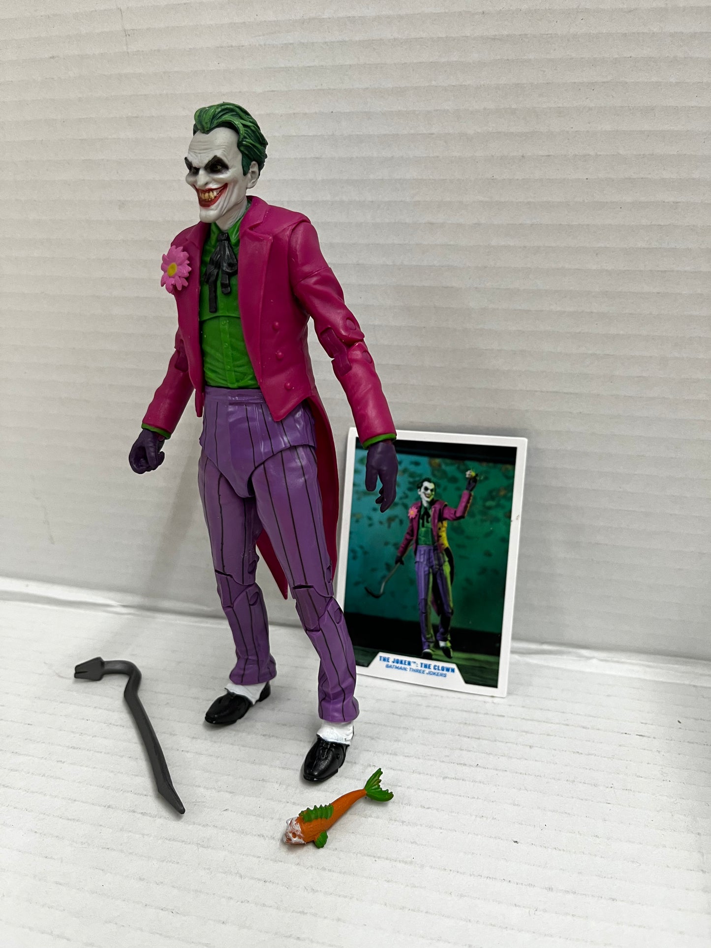 McFarlane DC Multiverse Batman Three Jokers The Clown Joker Loose Complete 7"