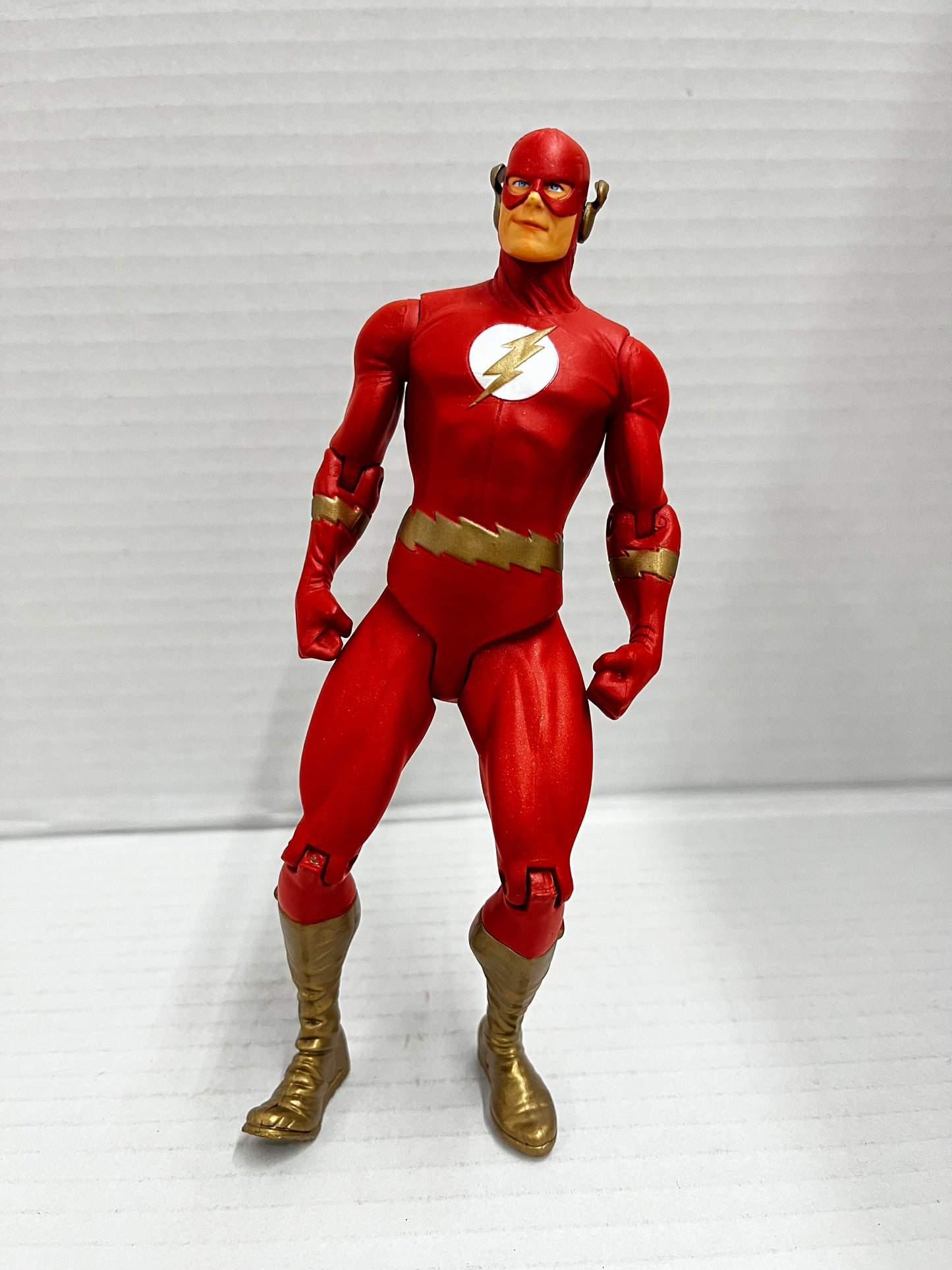 DC Direct Justice League The Flash Action Figure 2005 Series 1 Alex Ross 7 Inch