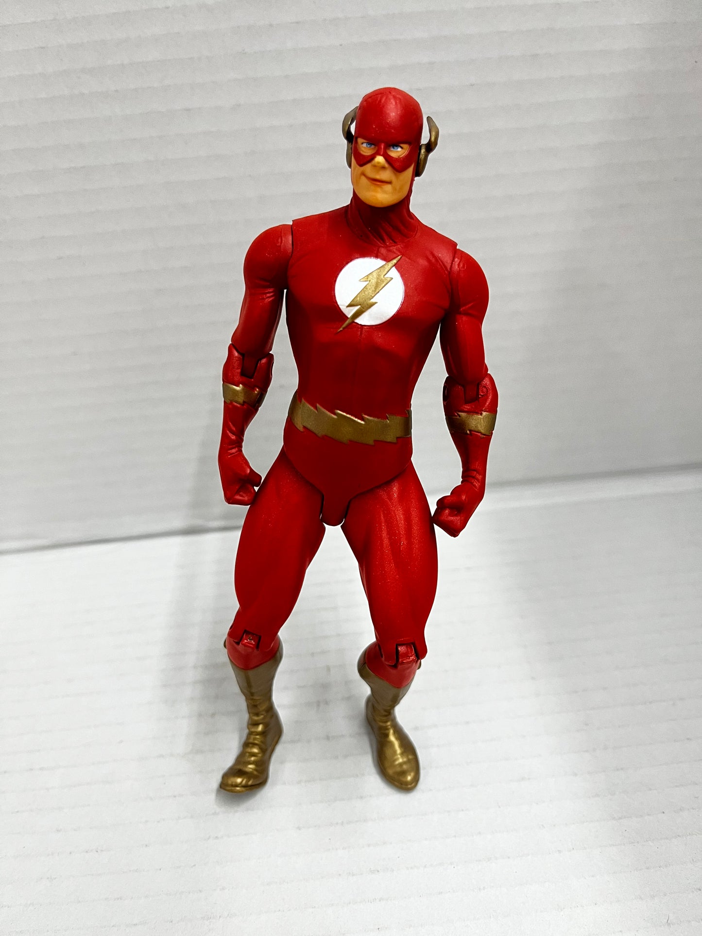 DC Direct Justice League The Flash Action Figure 2005 Series 1 Alex Ross 7 Inch