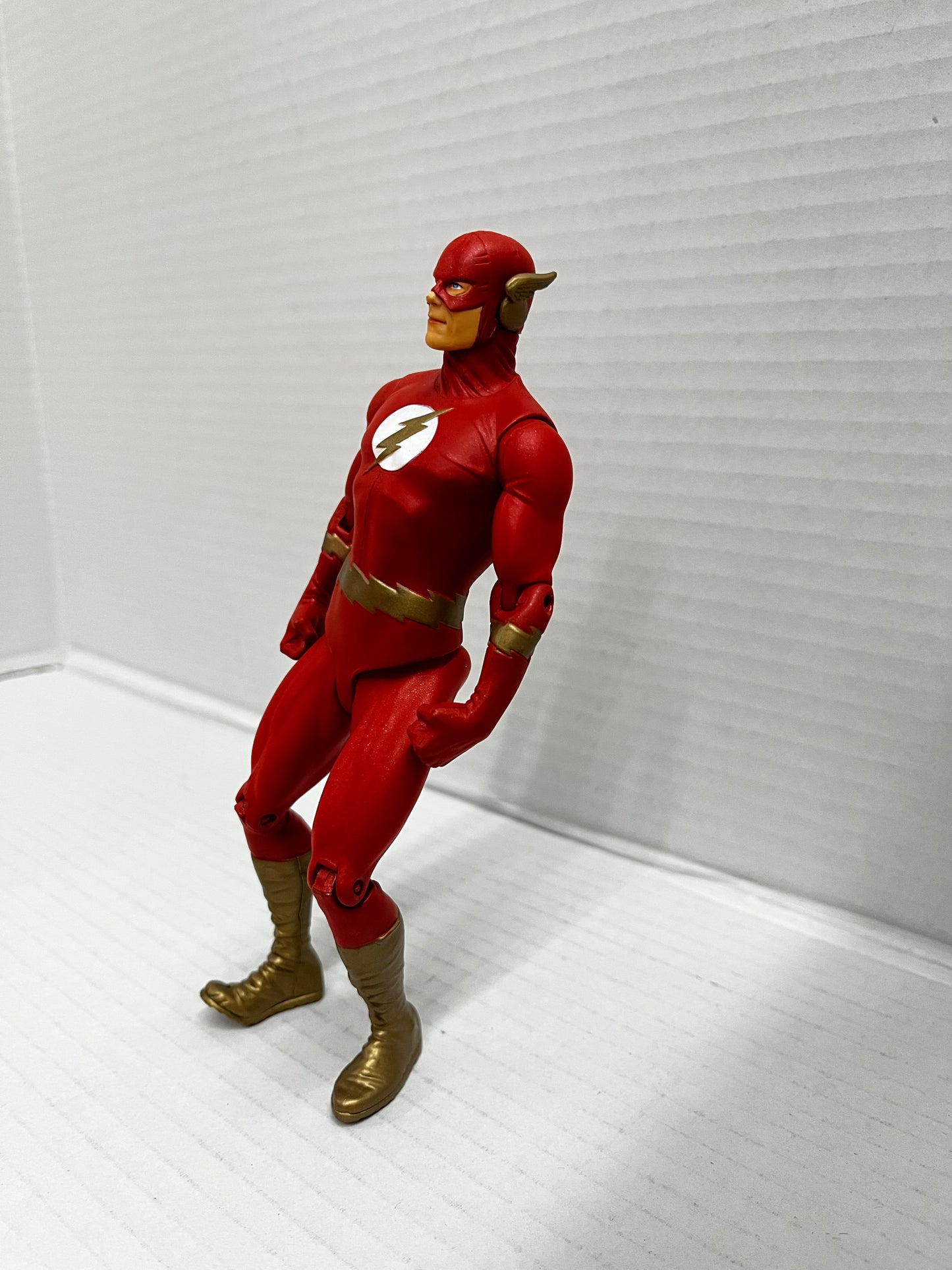 DC Direct Justice League The Flash Action Figure 2005 Series 1 Alex Ross 7 Inch