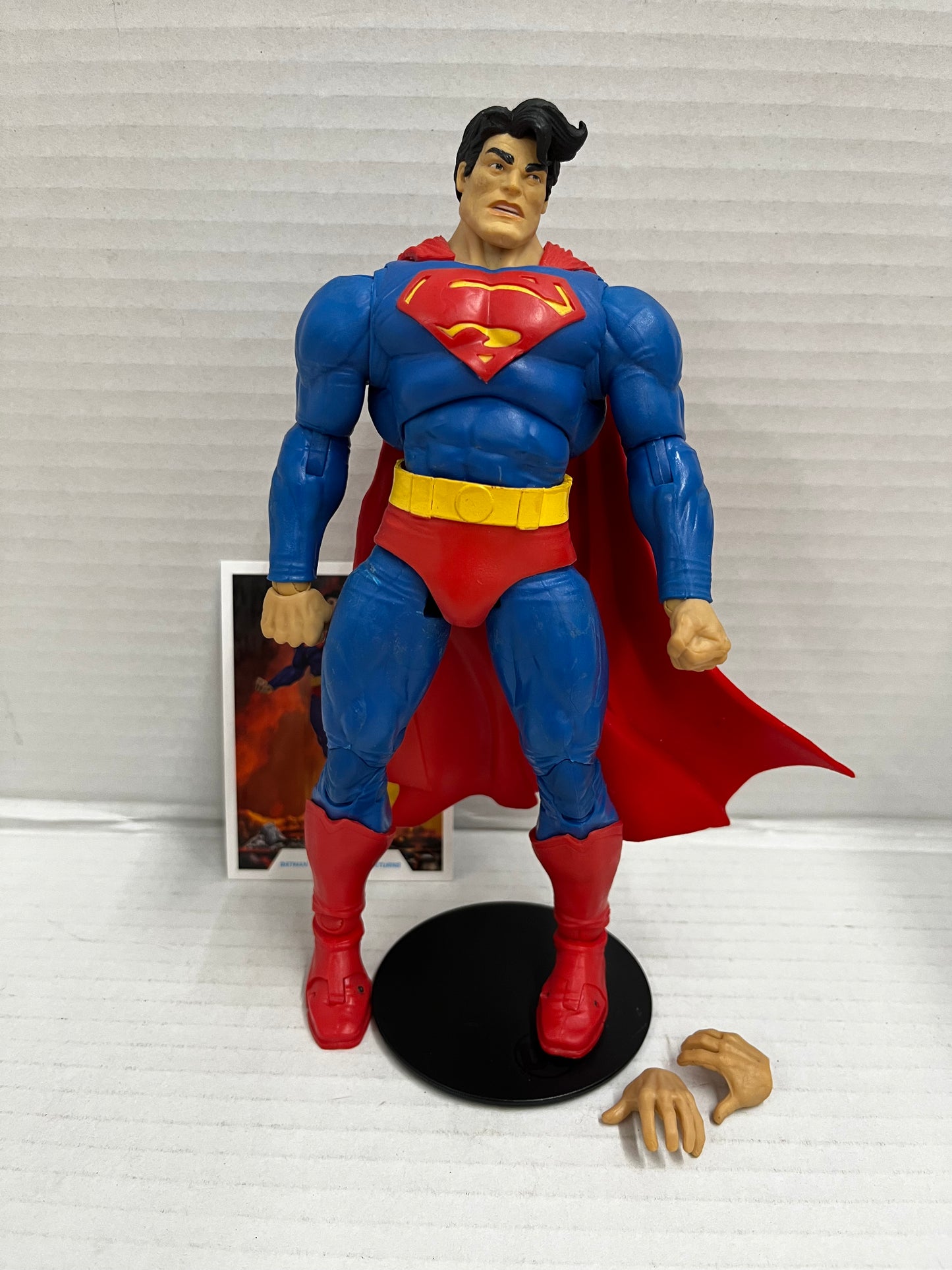 McFarlane Toys DC Multiverse SUPERMAN The Dark Knight Returns 7” COMPLETE Loose