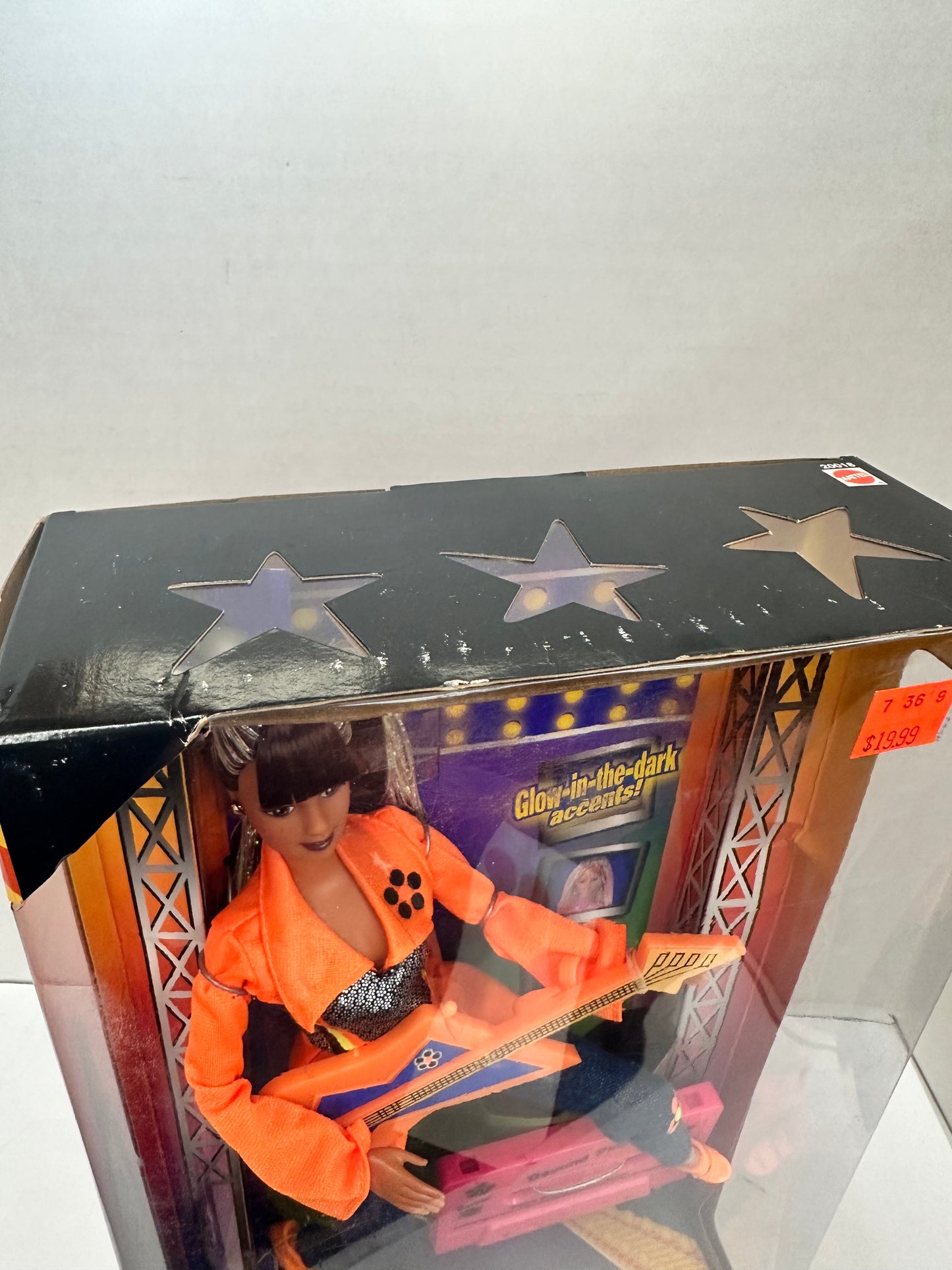 1998 Mattel BEYOND PINK TERESA DOLL Rock Band Guitar 20018 NEW