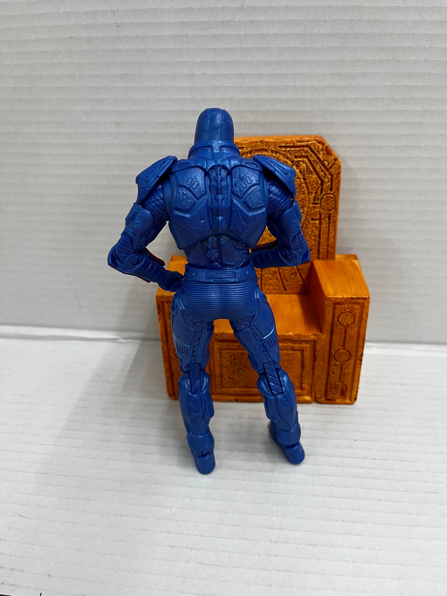 DC Multiverse Lex Luthor Power Suit Action Figure 7 in w/Throne - McFarlane Toys